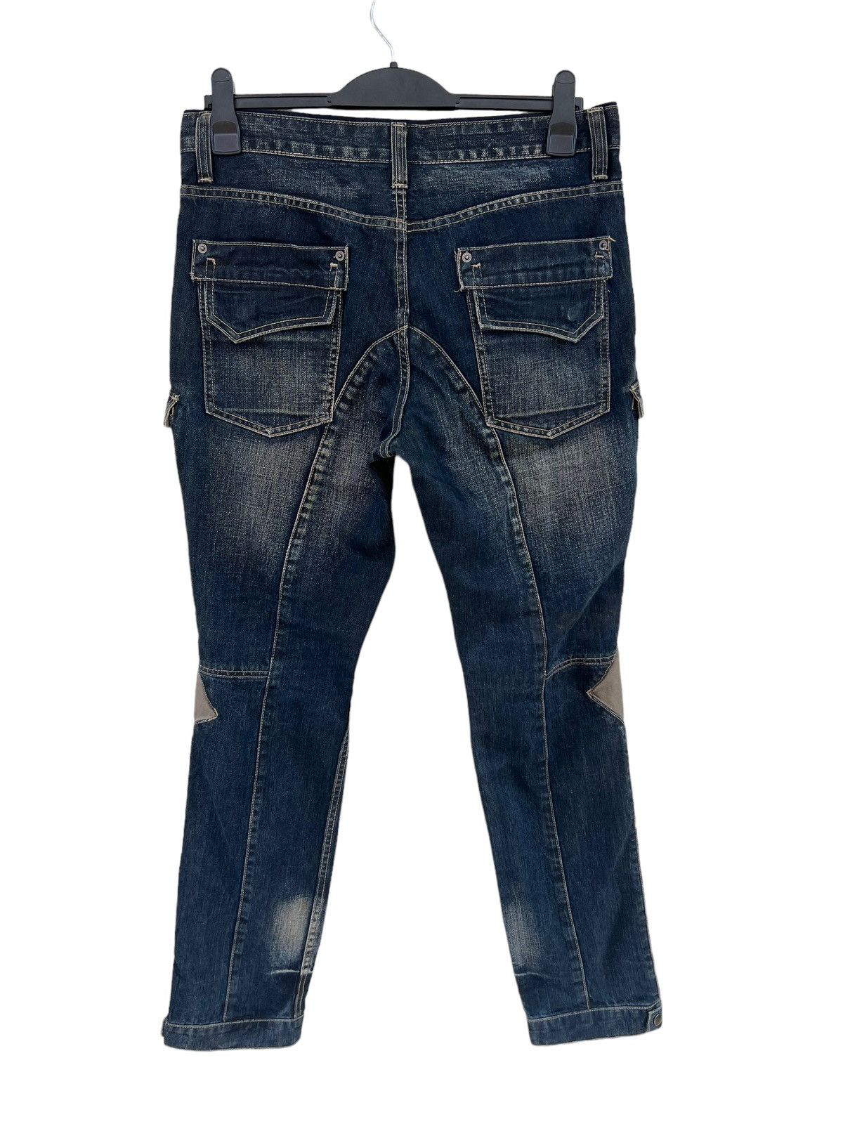 PPFM Vintage PPFM Bondage Denim Parachute Cargo Jeans Size US 32 / EU 48 - 13 Thumbnail