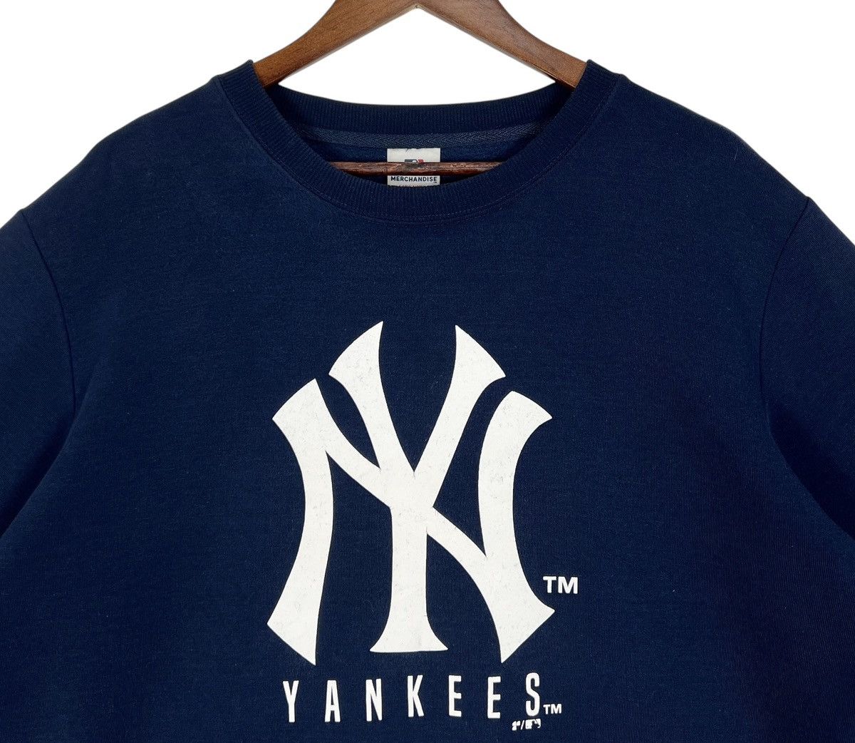 MLB × New York Yankees × Vintage Vintage New York Yankees Crew Neck Size US XXL / EU 58 / 5 - 4 Thumbnail