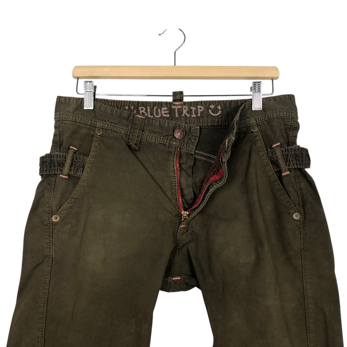 Japanese Brand 🔥VINTAGE CARGO PANTS BIKER EDWIN ISSEY MIYAKE Size US 32 / EU 48 - 16 Thumbnail