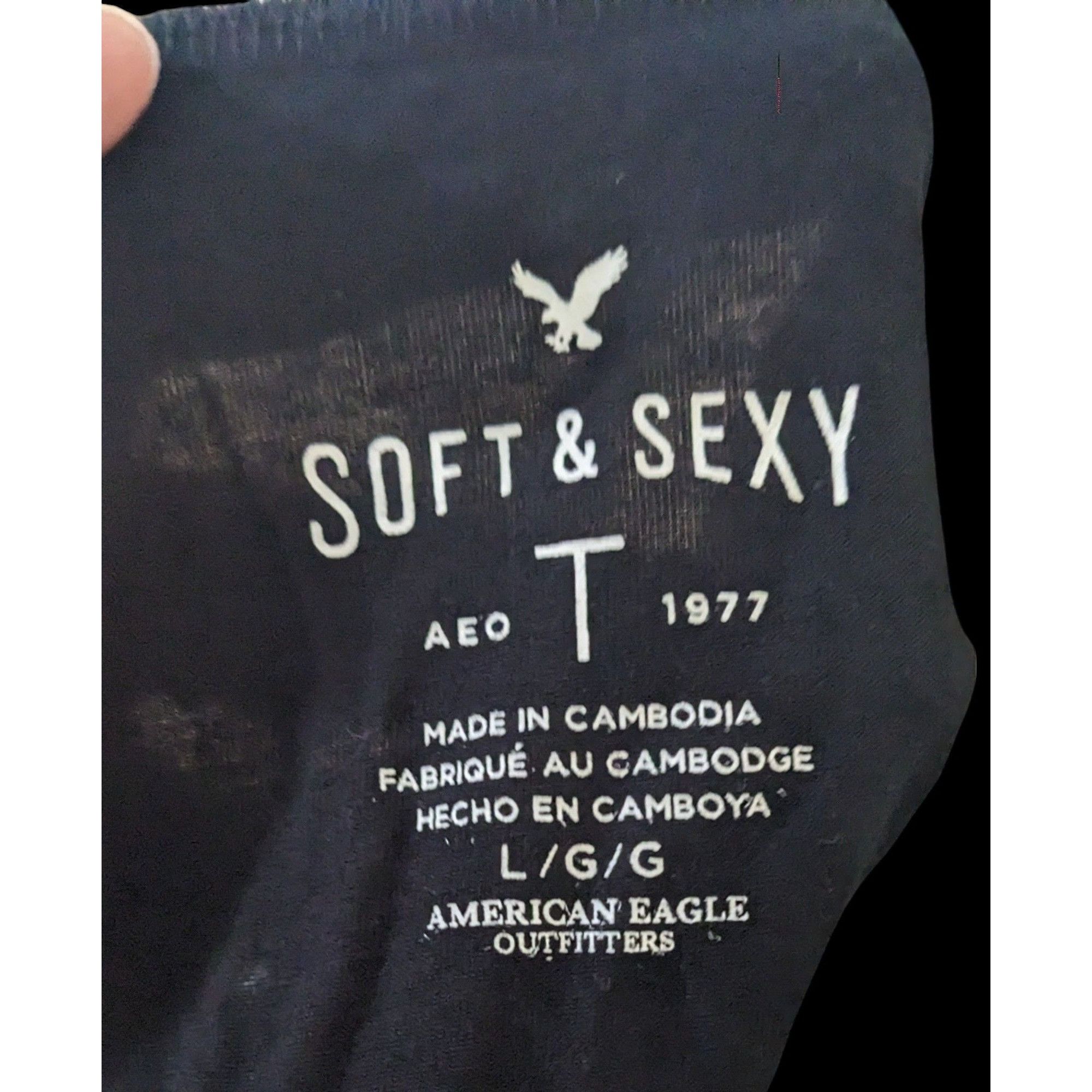 American Eagle Outfitters AEO Gothic Halloween Not Your Boo Ghost Shirt Size Large Size L / US 10 / IT 46 - 3 Thumbnail