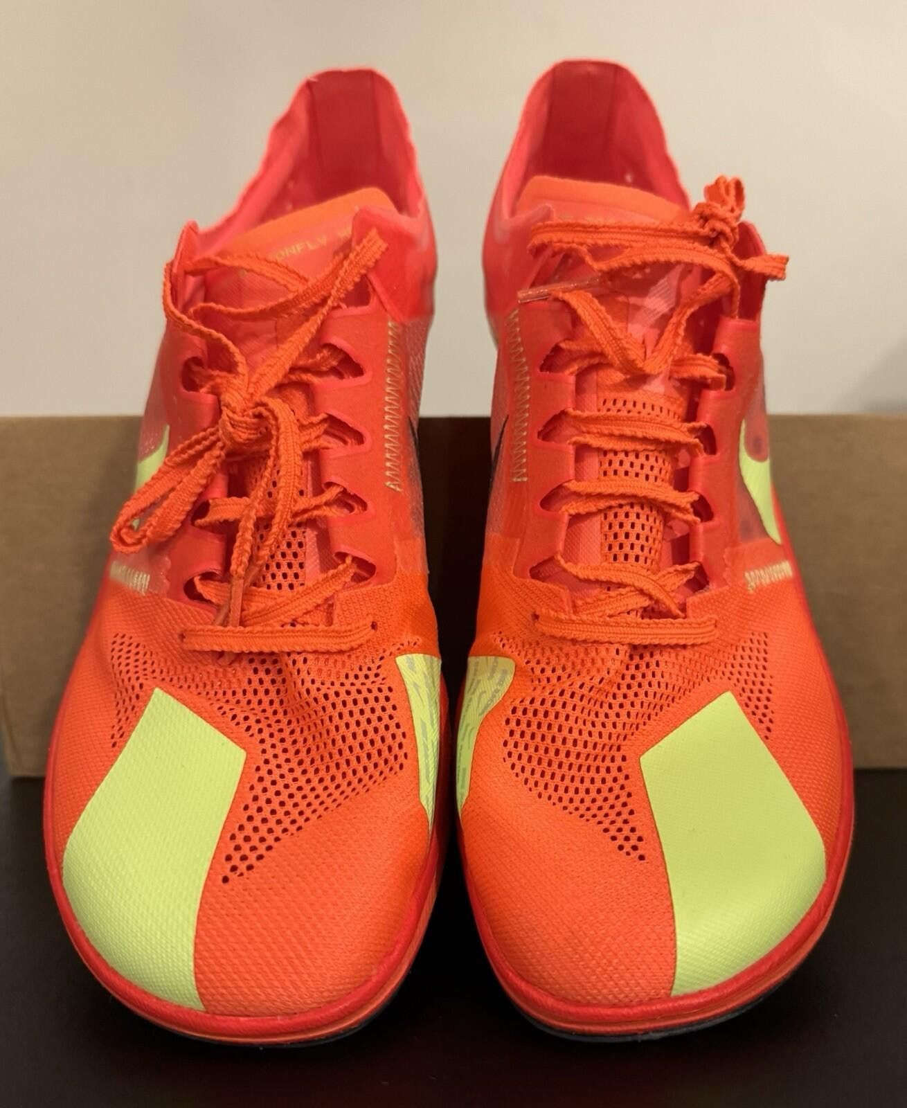 Nike Size 11 - Nike ZoomX Dragonfly Bright Crimson Lime Blast Size US 11 / EU 44 - 4 Thumbnail