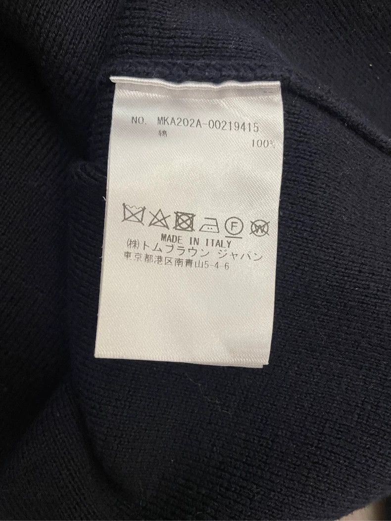 Thom Browne Thom Browne Gold round neck knit sweater Size US M / EU 48-50 / 2 - 6 Thumbnail