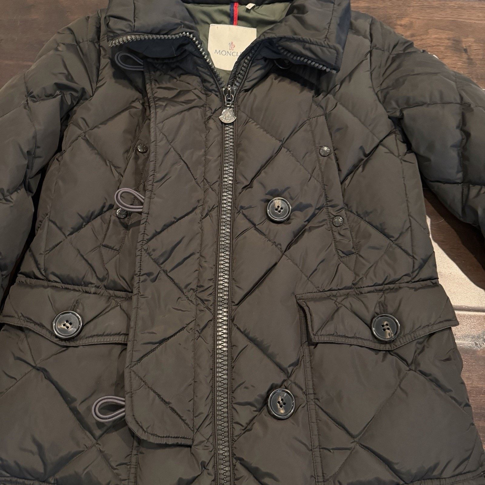 Moncler MONCLER Ladies Coat Vauloge Ruffled Hem Down Size M / US 6-8 / IT 42-44 - 13 Thumbnail