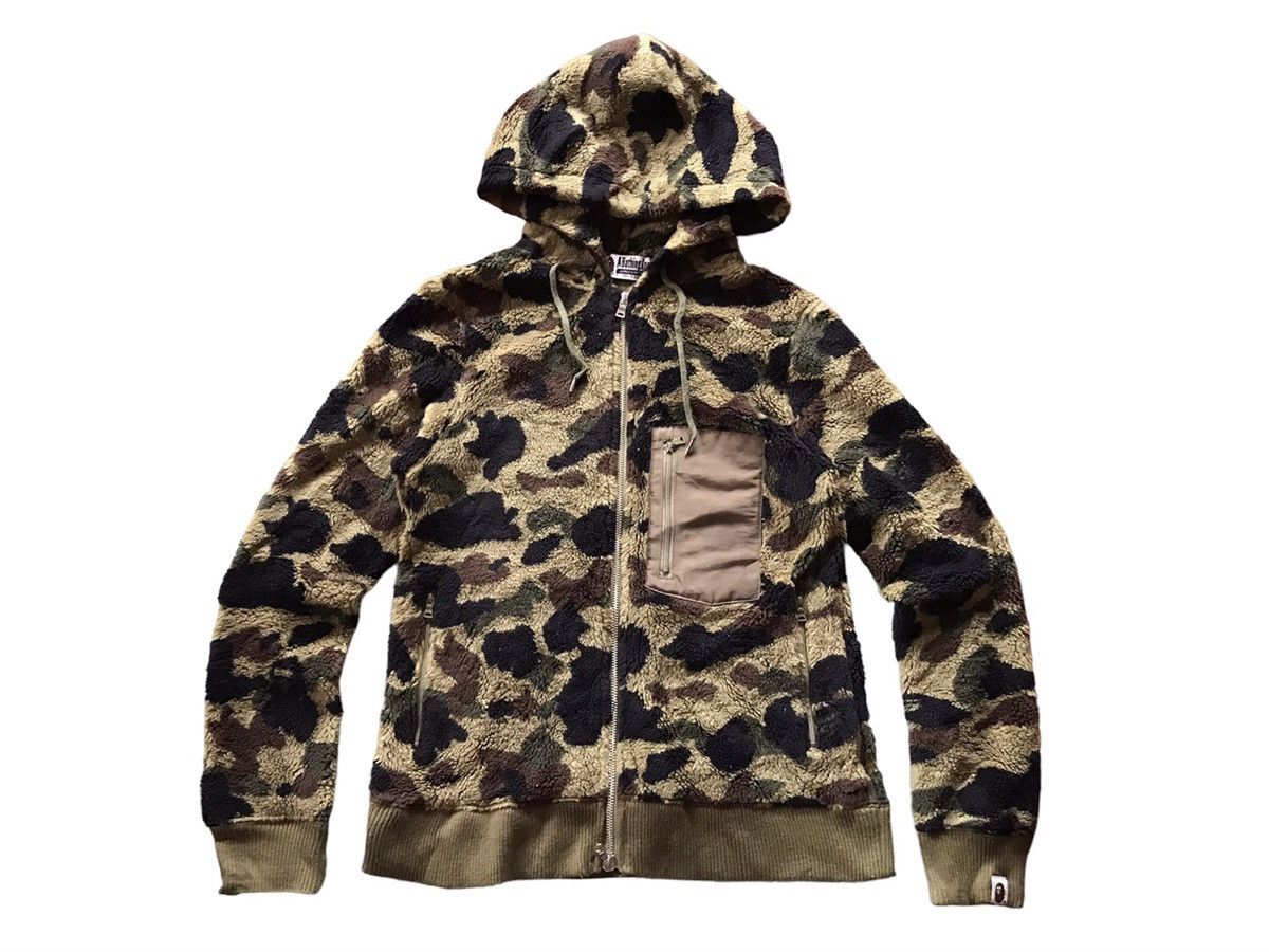 Bape Boa 1st Camo Hoodie Size S / US 4 / IT 40 - 1 Thumbnail