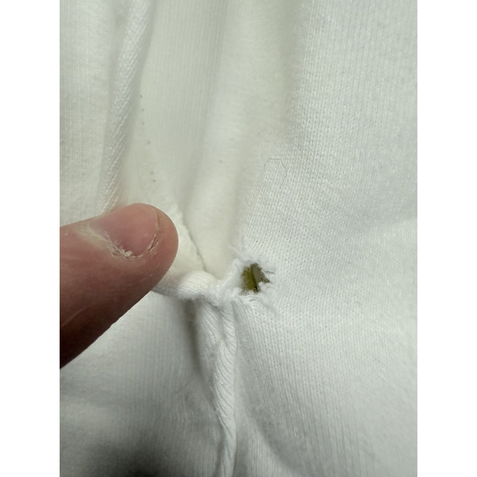 Off-White Off White Hoodie White Green Girl Used Medium Size US M / EU 48-50 / 2 - 2 Thumbnail