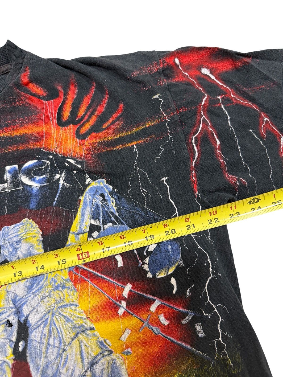 Brockum Vintage 1991 Metallica T-shirt Brockum Rare All Over Print Size US XL / EU 56 / 4 - 10 Thumbnail