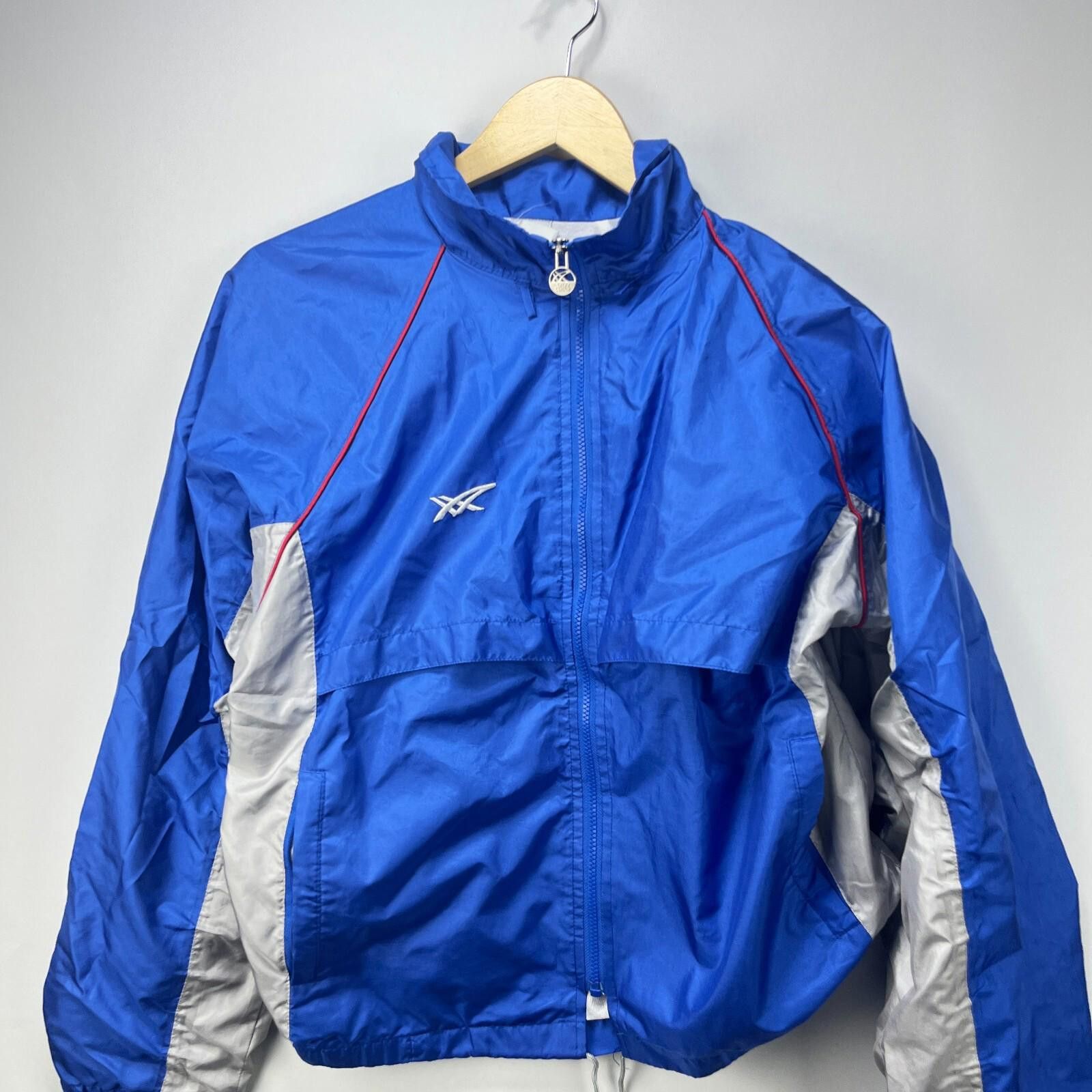 Asics Vintage '90s Asics Running Windbreaker Jacket Small Size US S / EU 44-46 / 1 - 2 Thumbnail