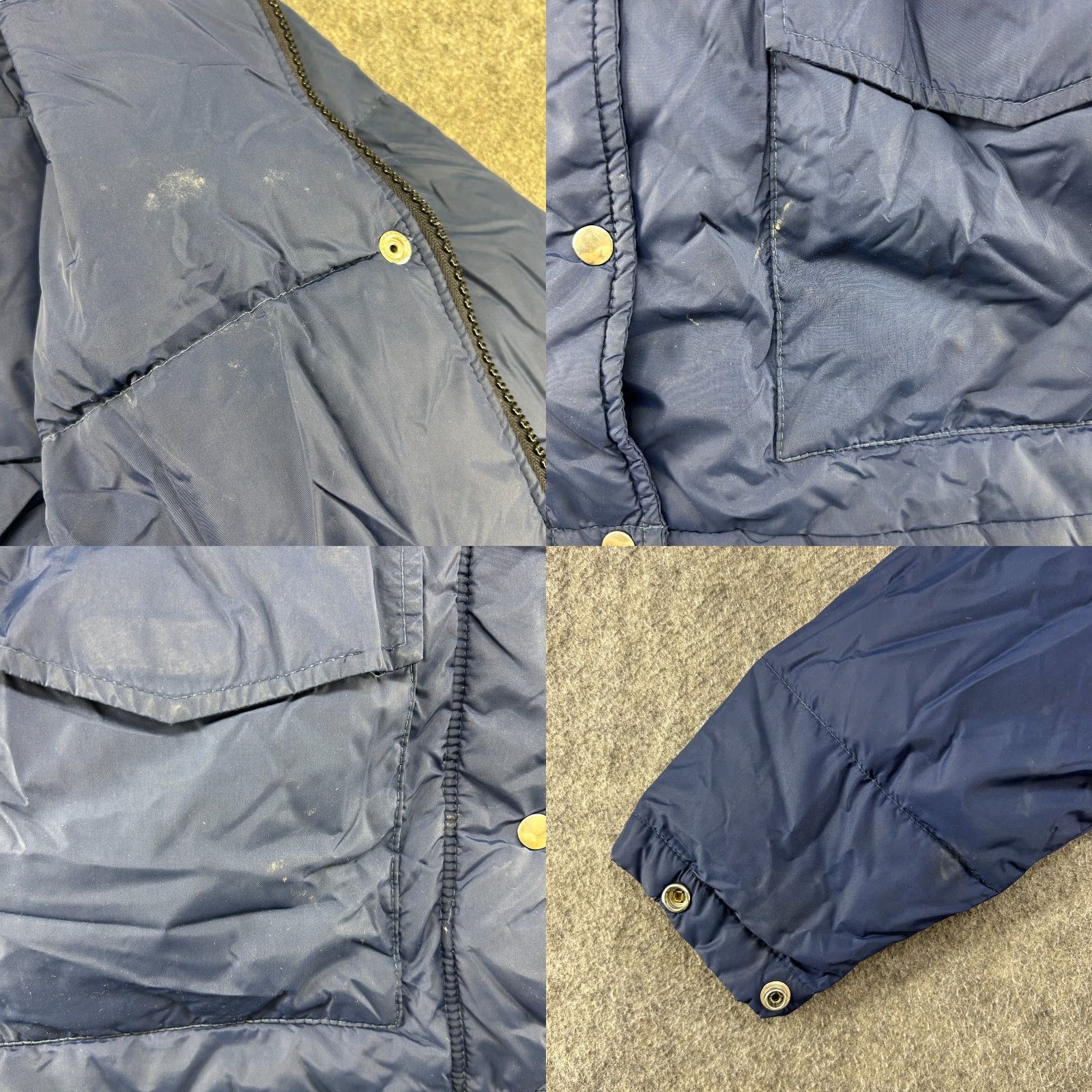 Vintage VINTAGE Golden Fleece Jacket Mens M Blue Navy Puffer Parka Goose Down Talon 70s Down Full Zip 90s Packable Logo Mens Size US M / EU 48-50 / 2 - 9 Thumbnail