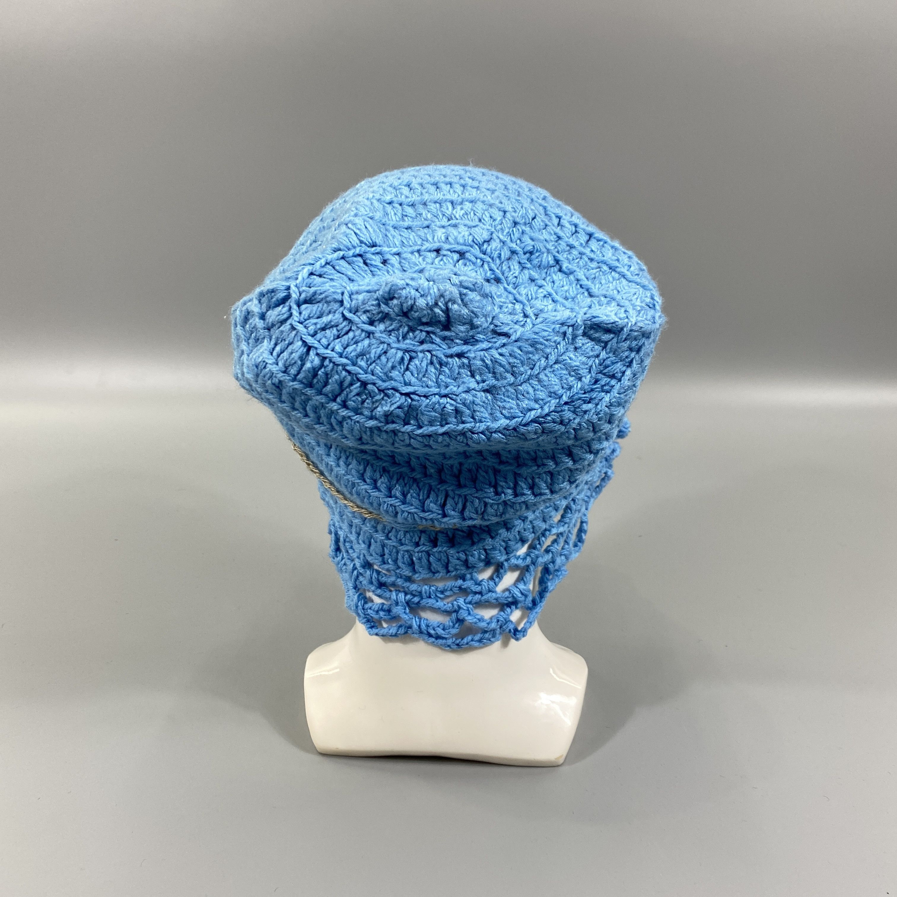 Japanese Brand Cloche Knitted Beanie Hats -BN984 Size ONE SIZE - 2 Thumbnail