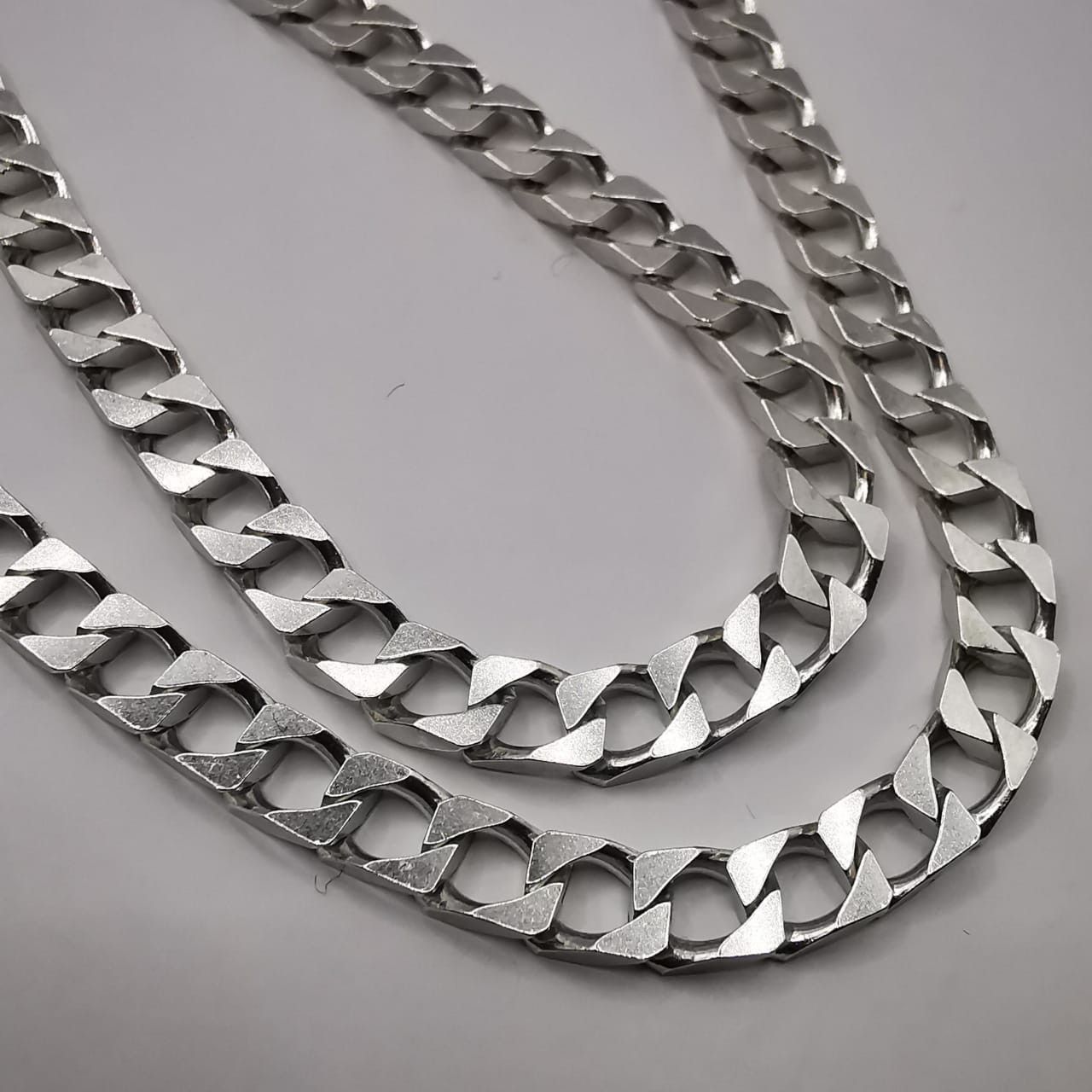Sterling Silver Vintage Chain, 925 Sterling Silver, Signed 29,39g Size ONE SIZE - 3 Thumbnail