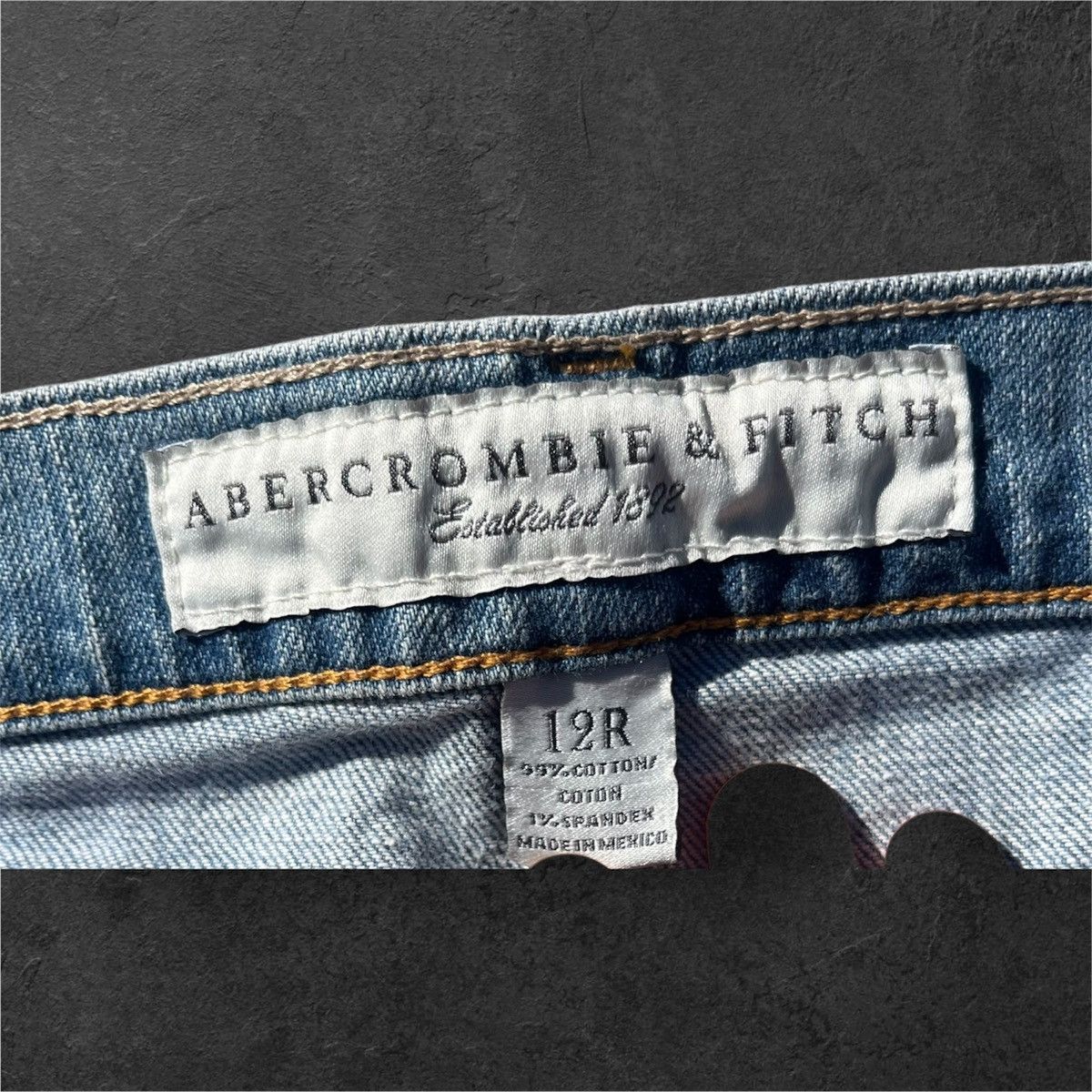 Abercrombie & Fitch Abercrombie & Fitch Women Jeans Size 34" / US 12 / IT 48 - 3 Thumbnail