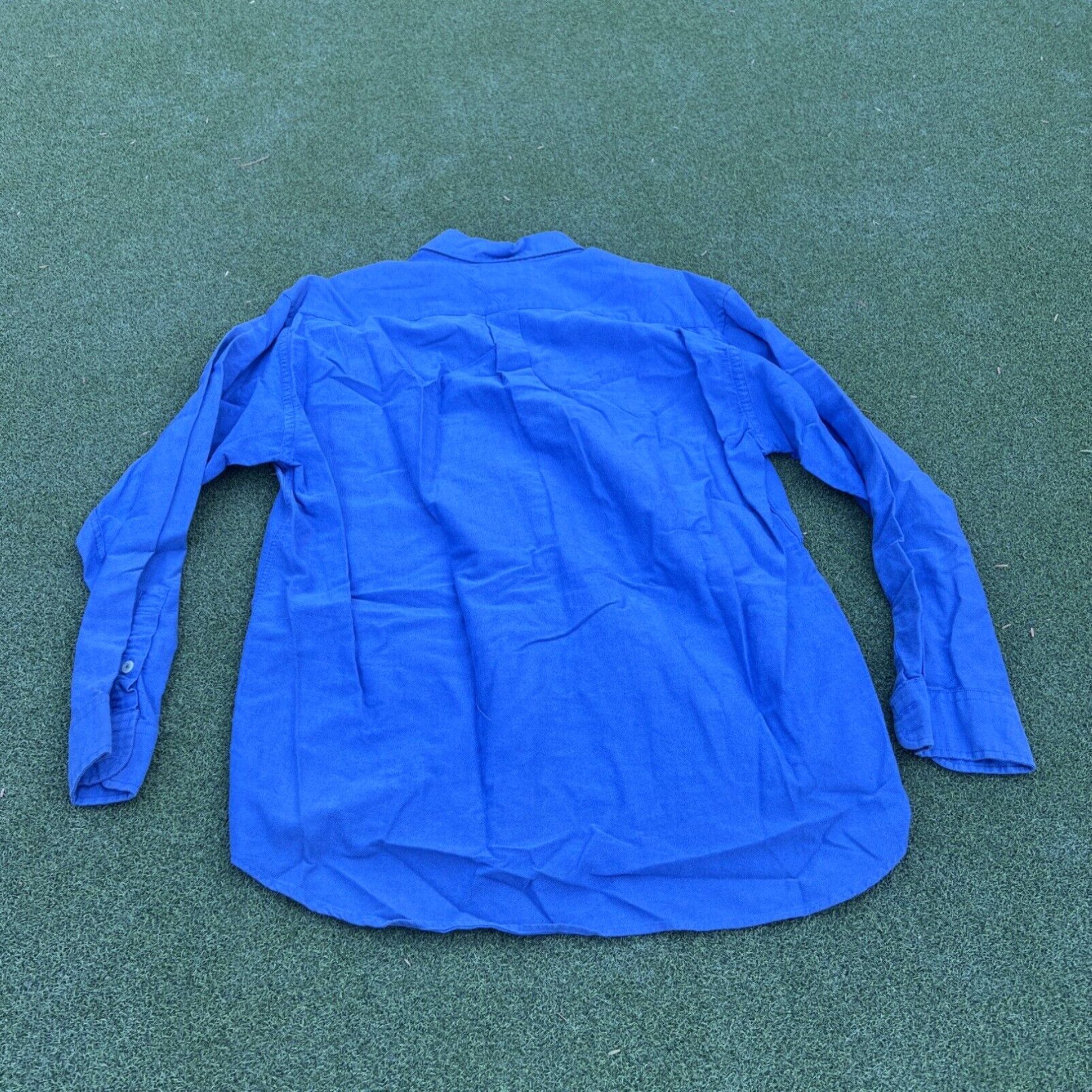 Tommy Hilfiger Vintage Tommy Hilfiger Button Up Shirt Mens 90’s Medium Blue Crest Size US M / EU 48-50 / 2 - 7 Thumbnail