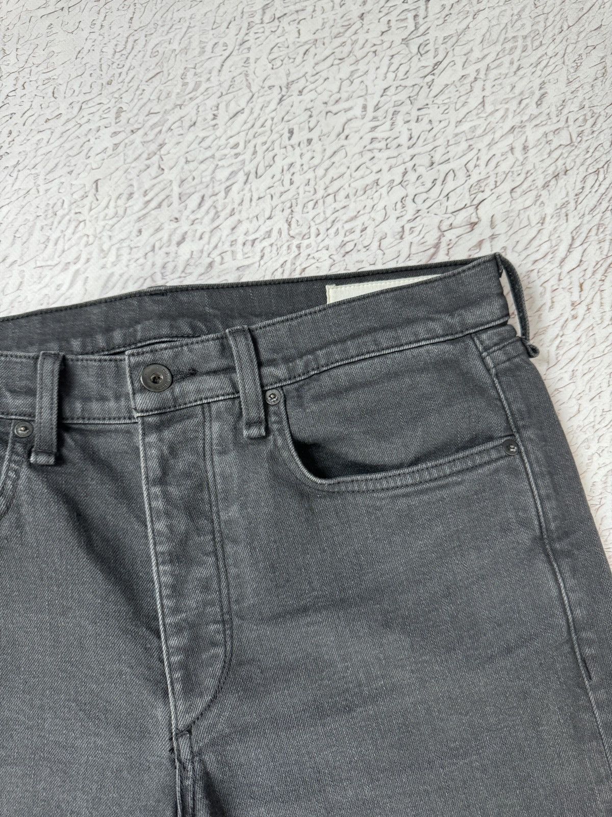 Rag & Bone Rag & Bone made in USA graphite faded denim jeans Size US 31 - 8 Thumbnail