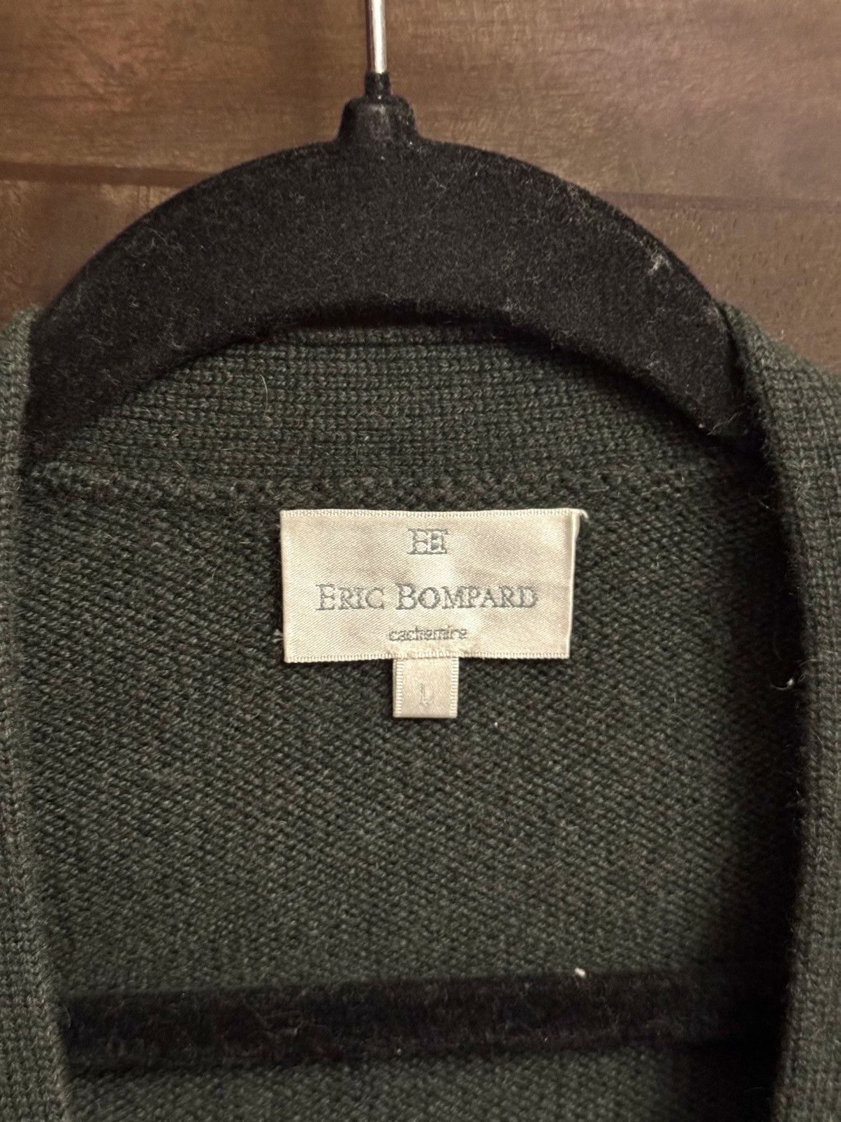 Bompard éric bompard men heavy cashmere cardigan dark green L Size US L / EU 52-54 / 3 - 2 Thumbnail