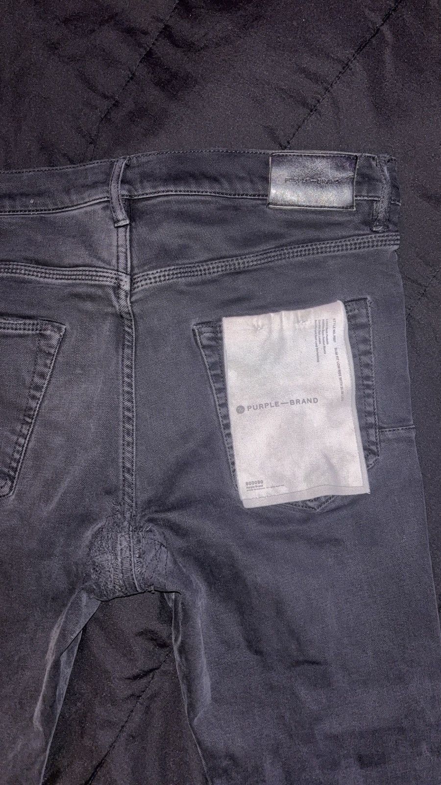 Purple Brand PURPLE BRAND Metalic jeans “Silver” Size US 33 - 9 Thumbnail