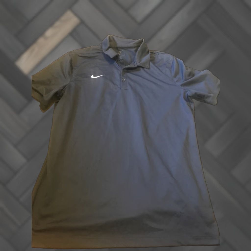 Nike NIKE Polo Shirt Blue Medium Men Short Sleeve Dri-FIT Golf Flex Gameday CI4465-060 Size US M / EU 48-50 / 2 - 1 Thumbnail