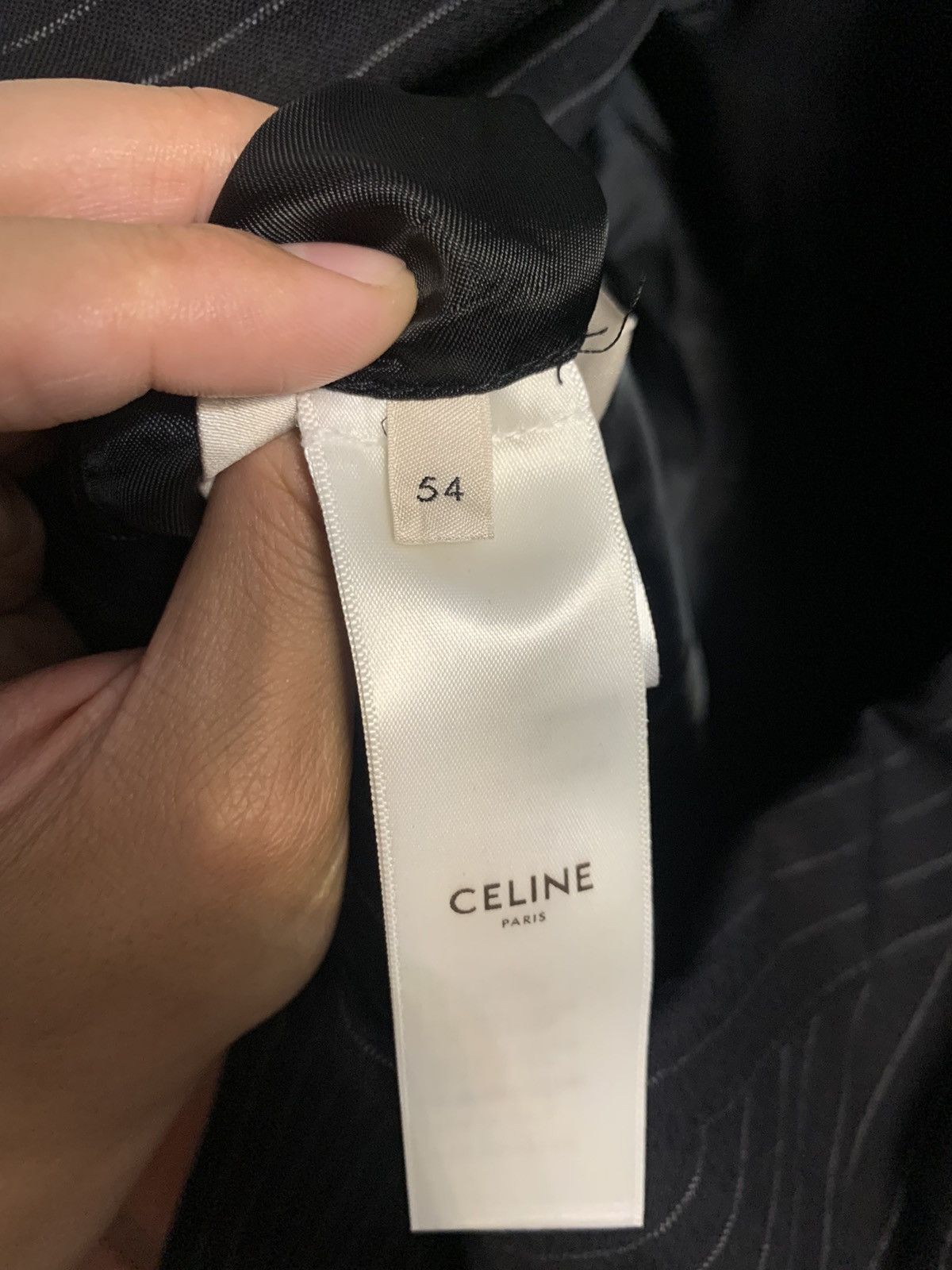 Celine Celine 2024SS Padded Stripe blazer Size US L / EU 52-54 / 3 - 6 Thumbnail