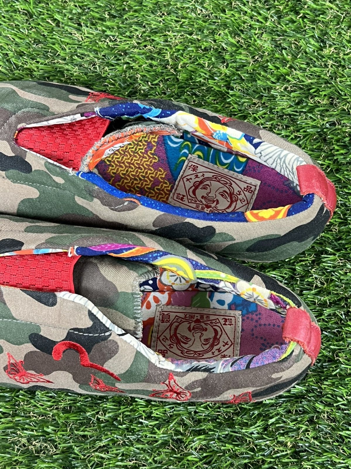 Evisu Vintage Evisu Camo Embroidered Sneakers Size US 8 / IT 38 - 11 Thumbnail