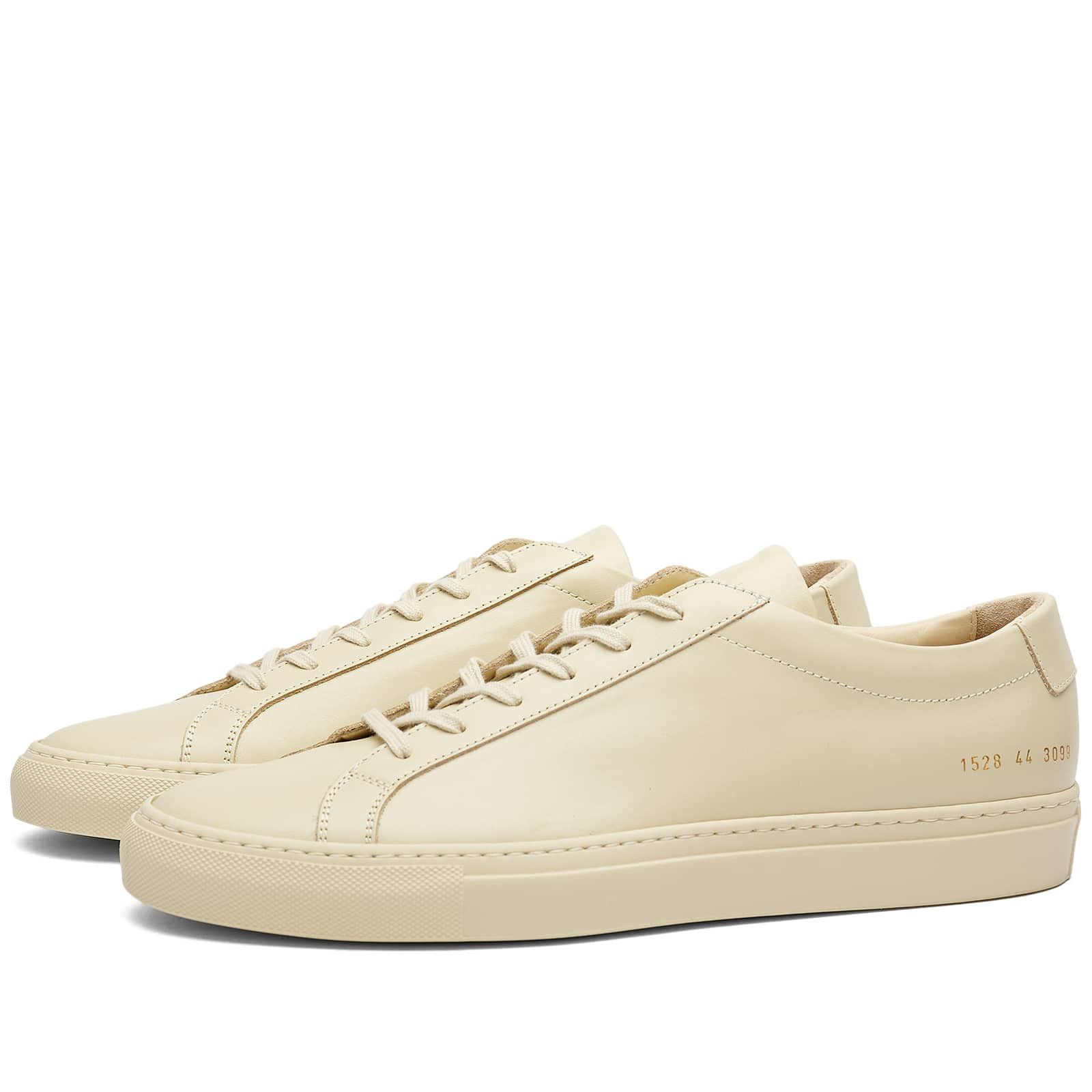 Circulaire Common Projects Original Achilles Low Bone 1528 3099 Us 12 Eu 45 Shoes Men s