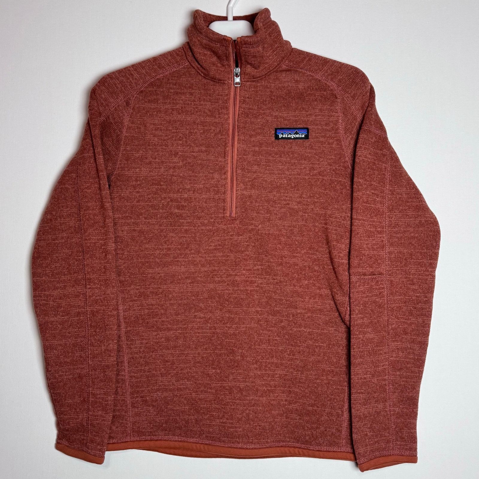 Patagonia Patagonia Rust Quarter Zip Fleece XS Worn Wear Size S / US 4 / IT 40 - 1 Thumbnail