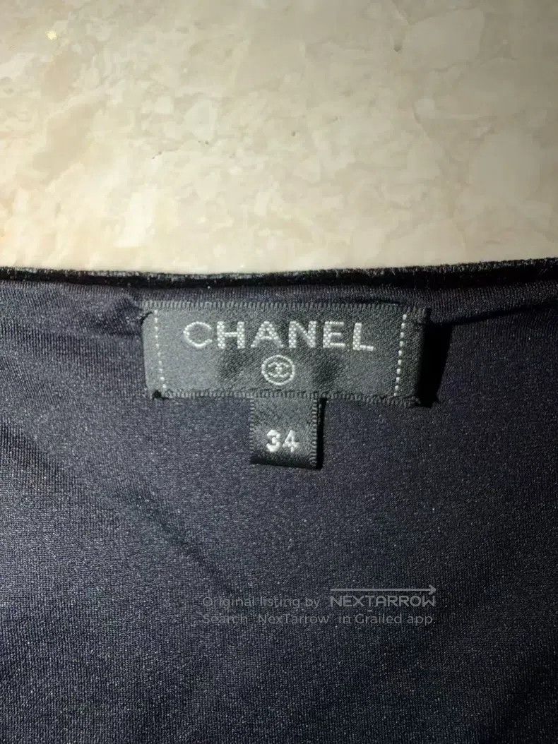 Chanel Chanel Handicraft workshop black velvet suspender vest Size XXS / US 00 / IT 34 - 3 Thumbnail
