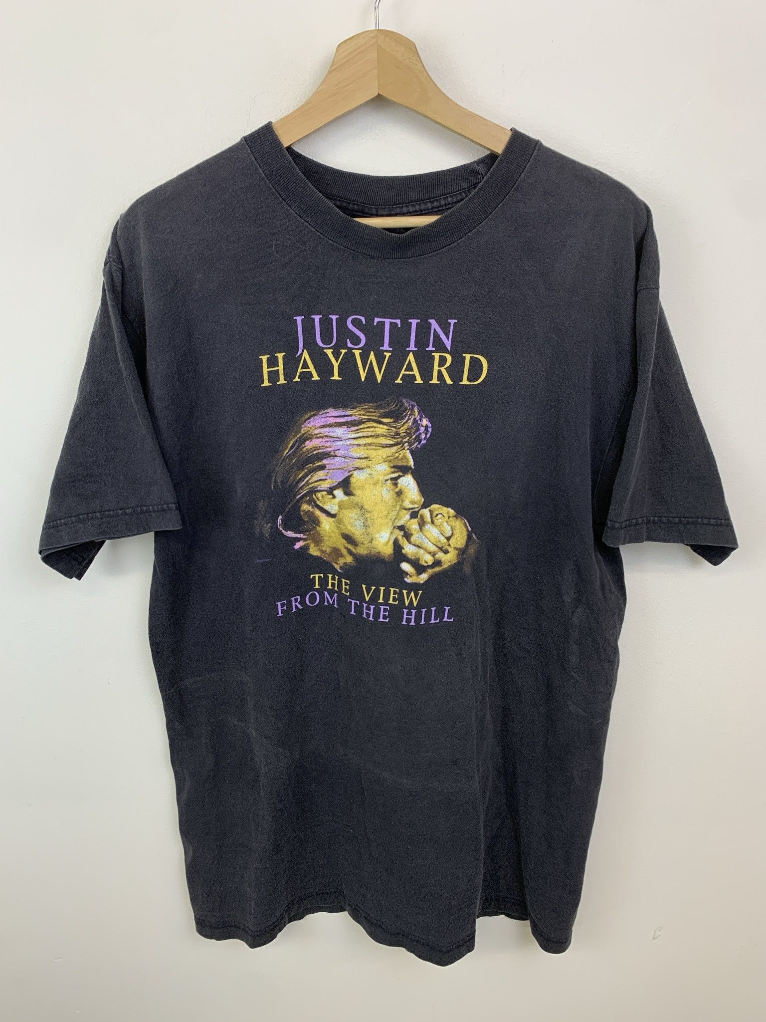 Other Vintage Justin Hayward The View From the Hill Band Tour Tee Size L Size US L / EU 52-54 / 3 - 1 Thumbnail
