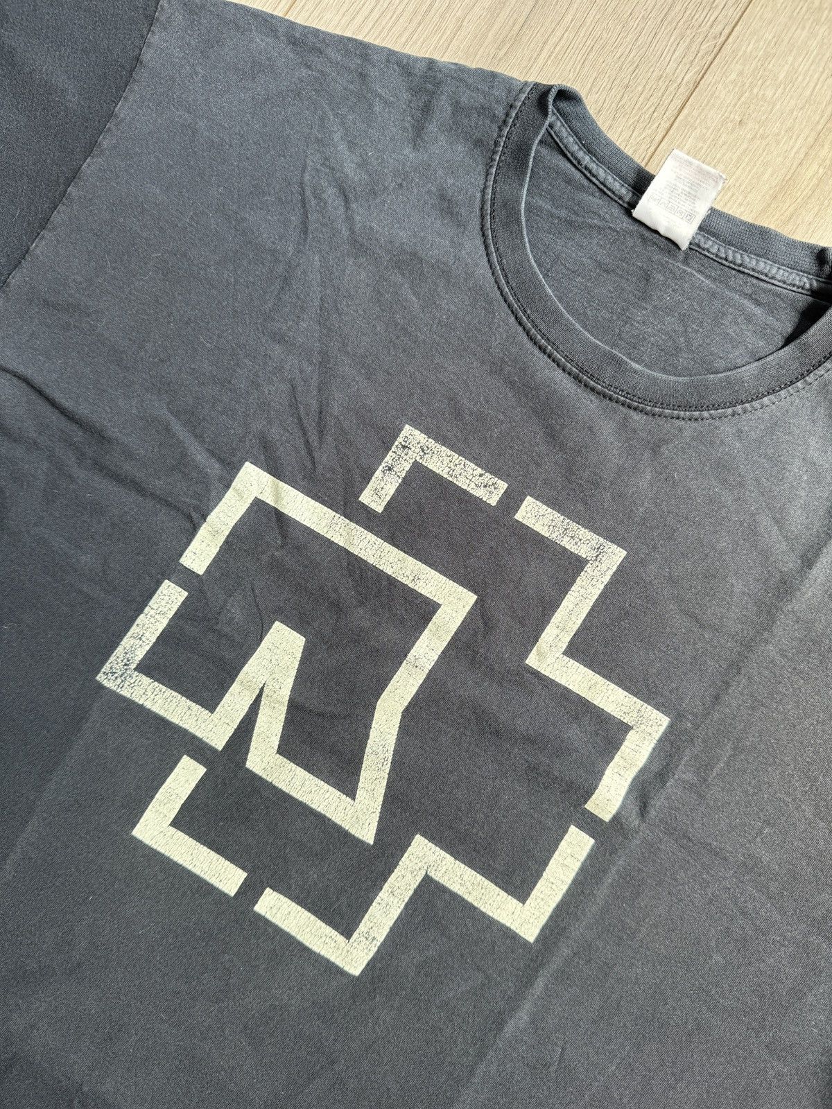 Band Tees Rammstein Zeit Tour metal group vintage style tee Size US S / EU 44-46 / 1 - 4 Thumbnail