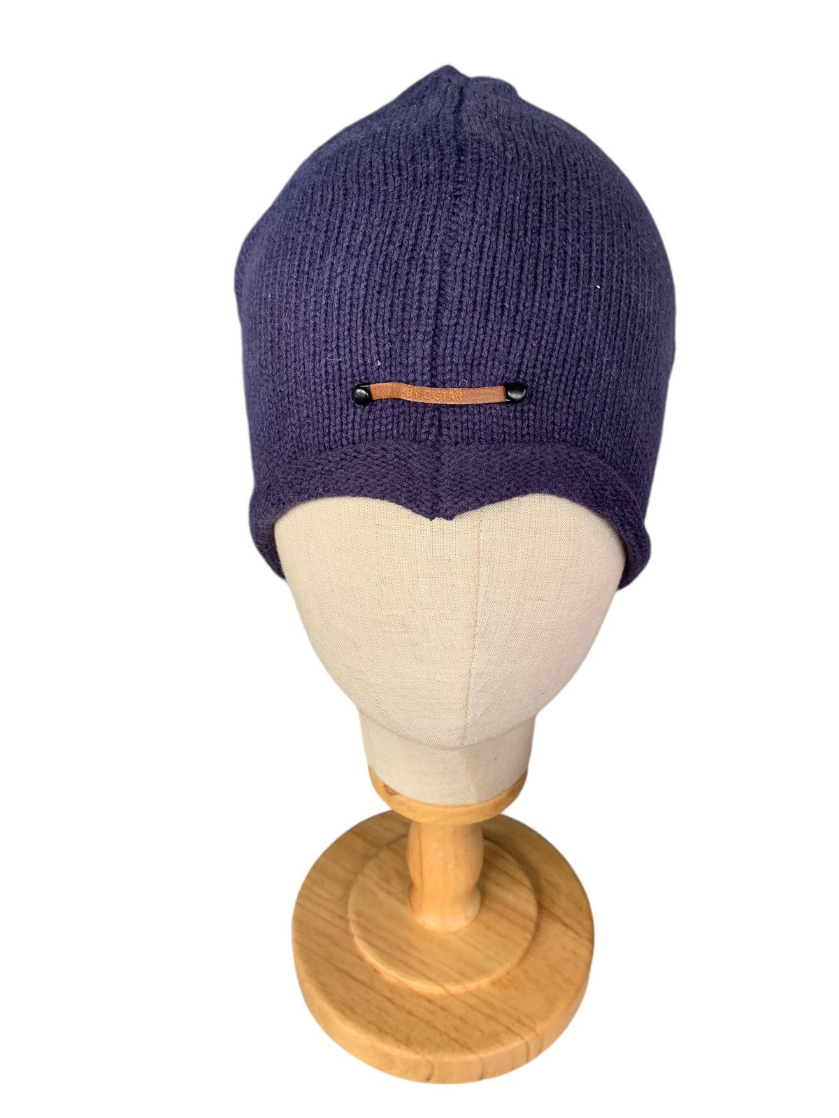 14th Addiction × G-Star × Japanese Brand G-Star Raw Women Denim Beanie Hat Size ONE SIZE - 2 Thumbnail