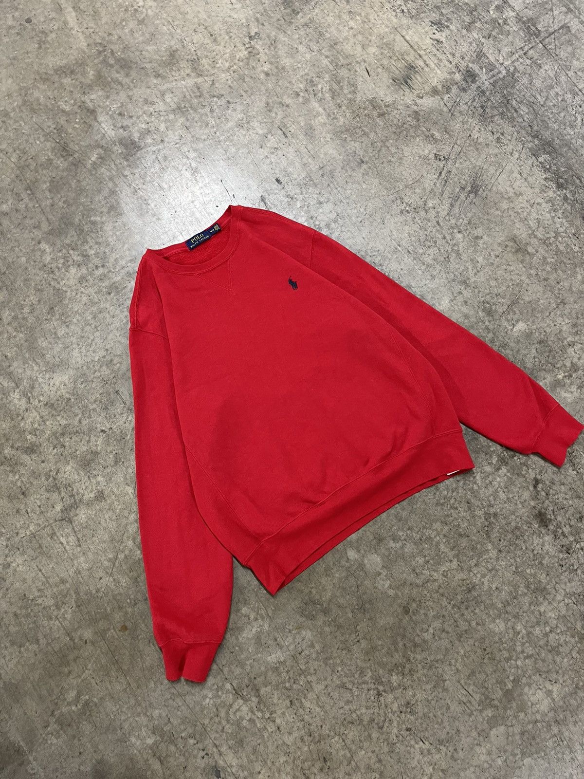Polo Ralph Lauren vintage sweatshirt preppy hype rare