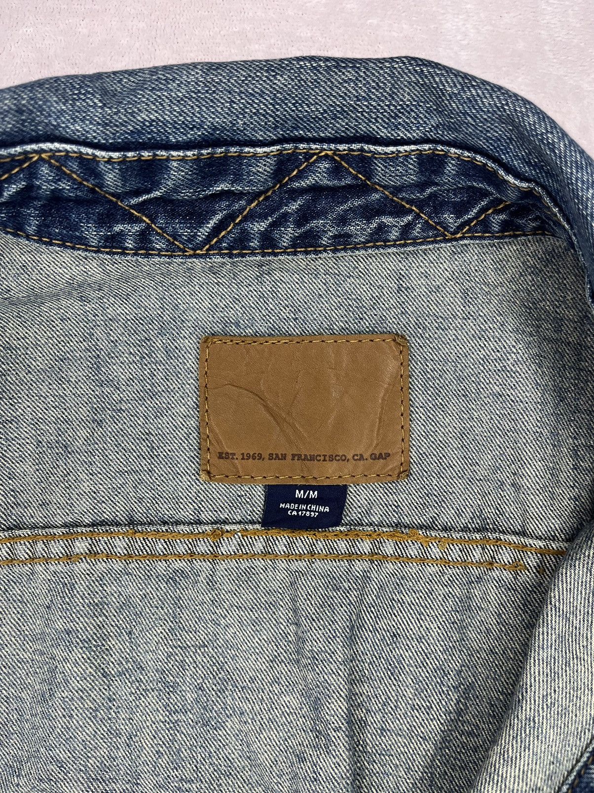 Gap × Vintage Gap Denim Jacket Size US M / EU 48-50 / 2 - 9 Thumbnail