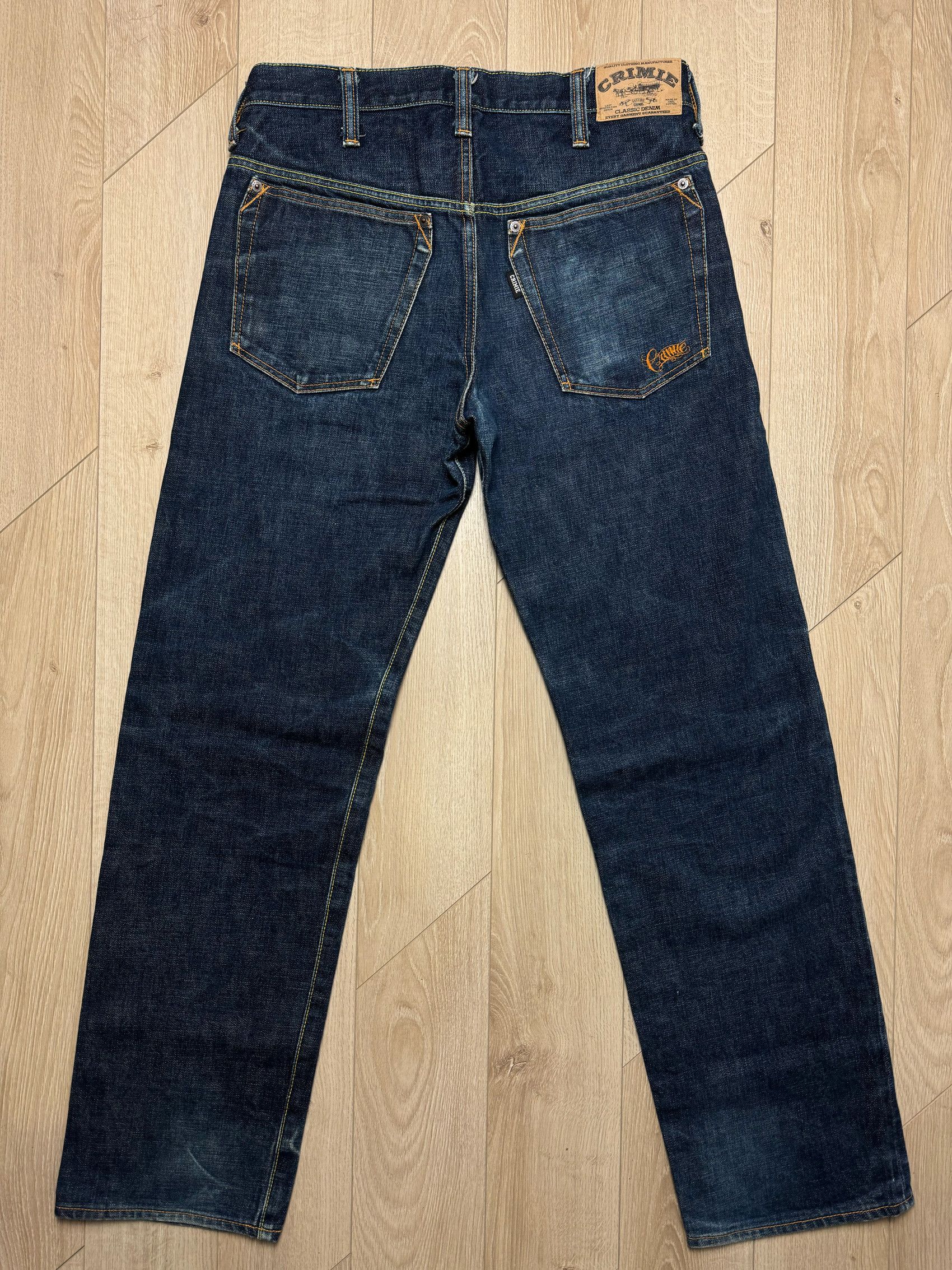 Japanese Brand CRIMIE CXXX-PT03 W31 x L31 Japanese selvedge jeans Size US 31 - 1 Thumbnail