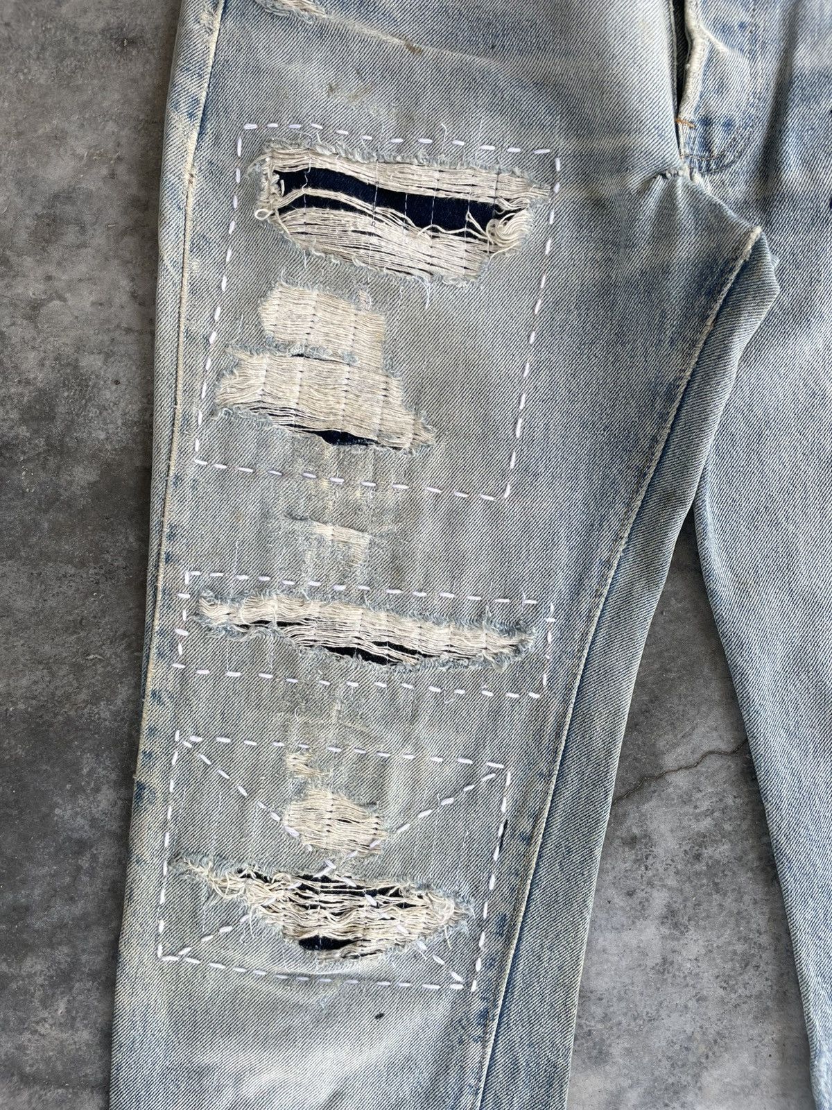 Levi's VTG 80s Levi's 501 Redline #524 #boro Size US 30 / EU 46 - 4 Thumbnail