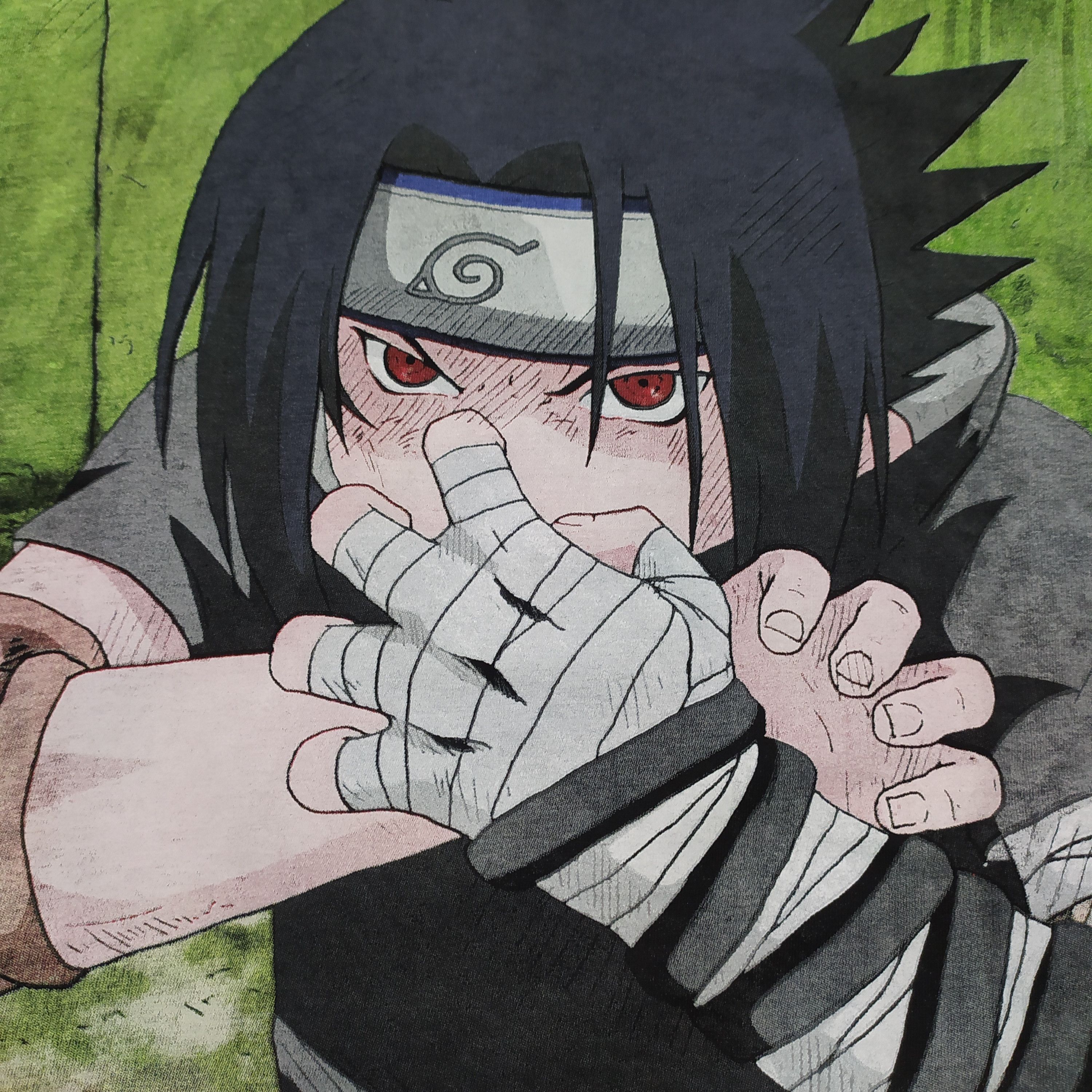 Anime × Japanese Brand × Vintage 🔥Rare🔥 Uchiha Sasuke x Kakashi Hatake Modern Naruto Tee Size US XL / EU 56 / 4 - 2 Thumbnail