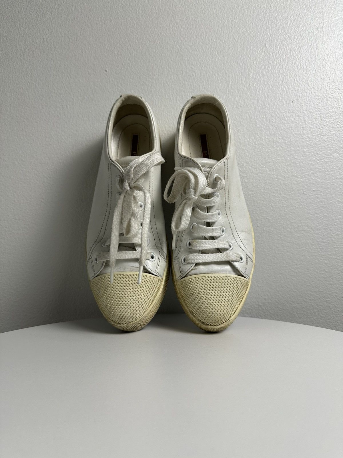 Prada Prada Low Top Sneakers Size US 8 / IT 38 - 4 Thumbnail