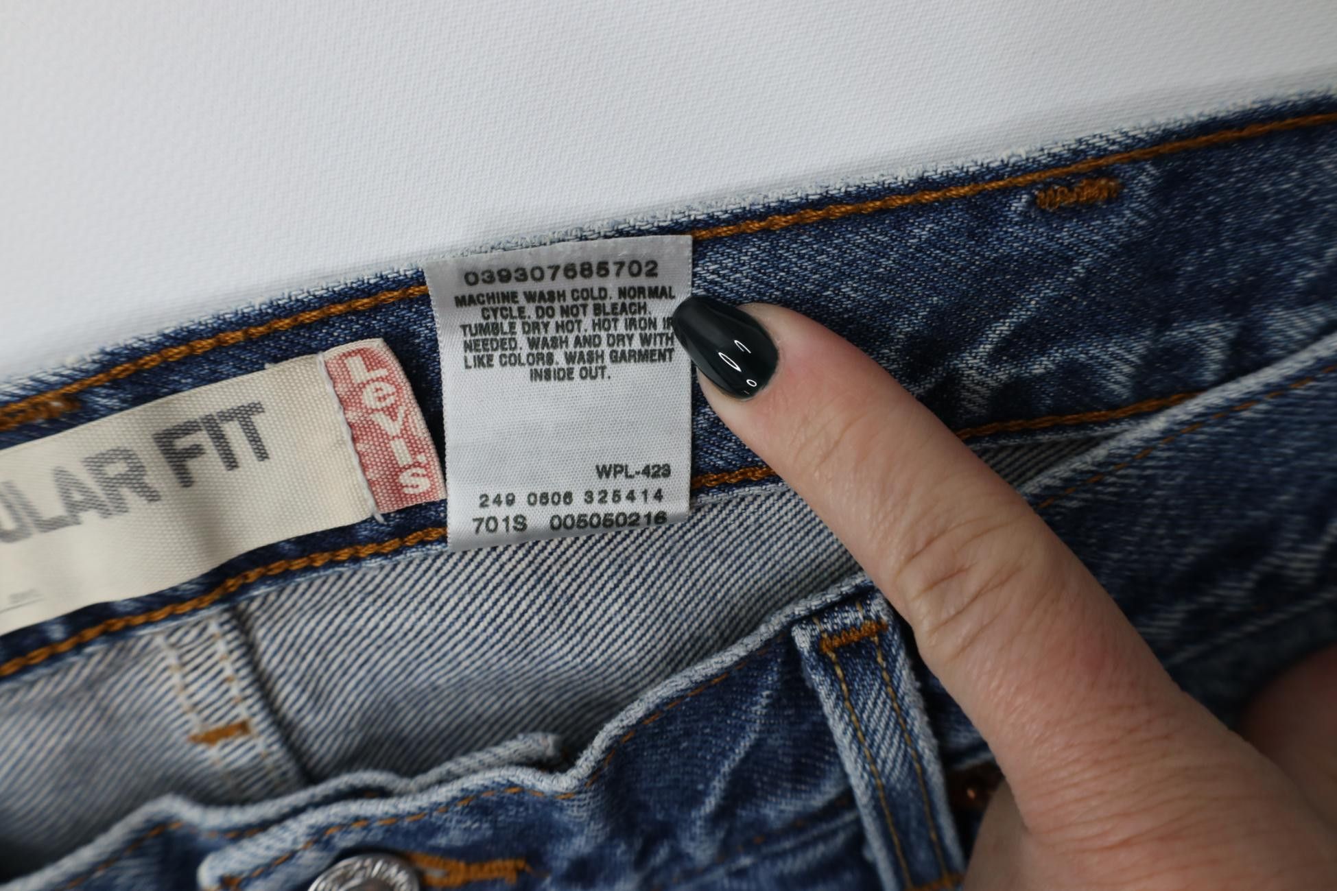 Levi's Vintage Y2K 2006 Levis 505 Regular Straight Leg Denim Jeans Size US 38 / EU 54 - 8 Thumbnail