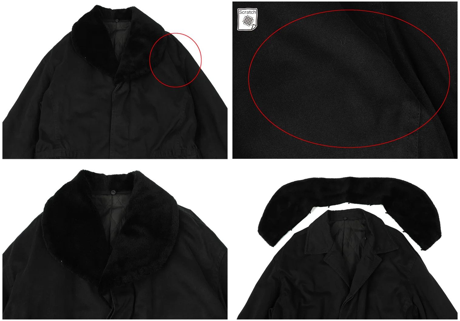 Issey Miyake Quilted L Jacket with Riri Zip Cuffs in Black, Size L Size US L / EU 52-54 / 3 - 2 Thumbnail