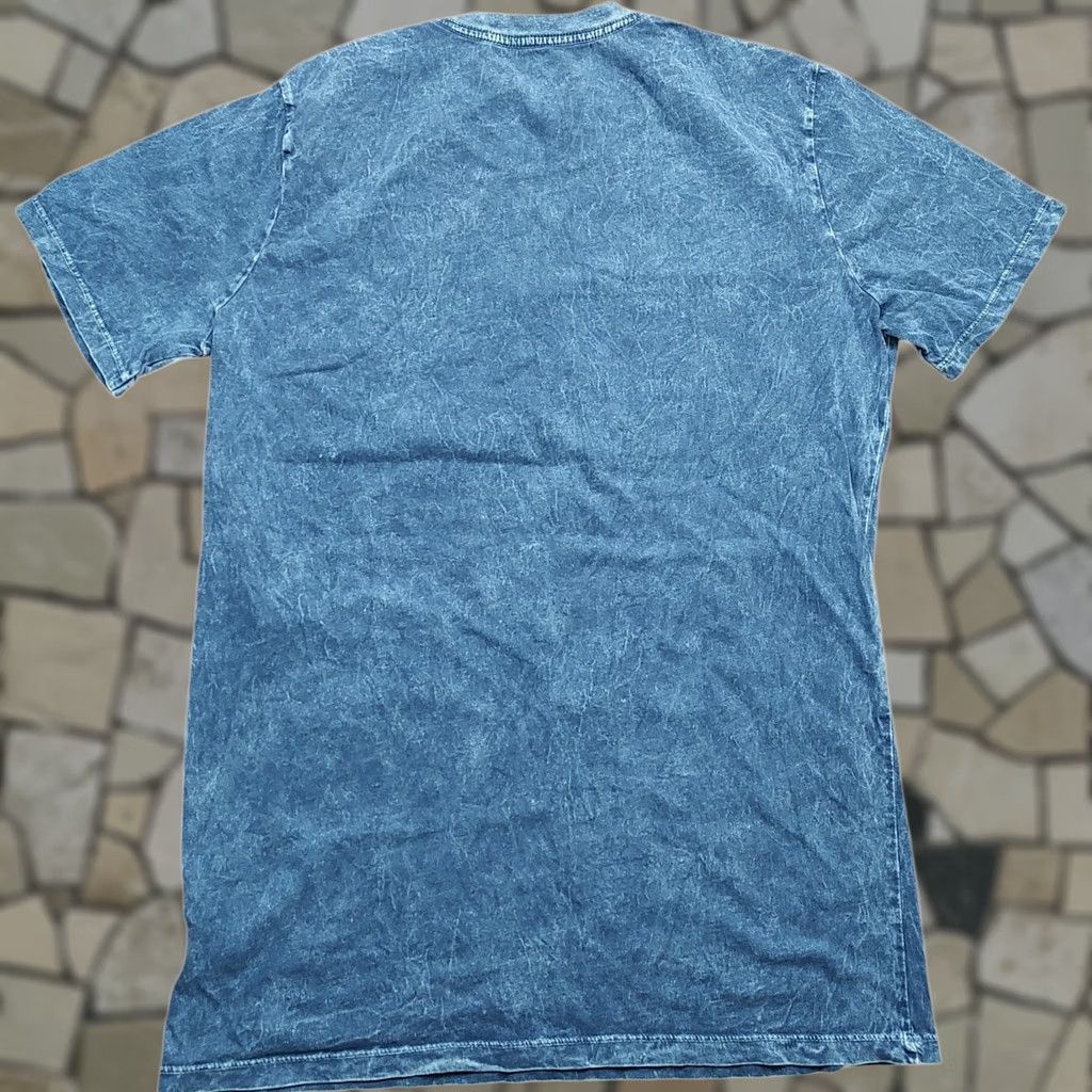 Vintage PELOTON MENS T-Shirt SHIRT Short Sleeve Logo Blue MEDIUM Activewear Casual Travel Crew Neck Shirt Length 28in Cotton Lightweight Solid Regular Mens Size US M / EU 48-50 / 2 - 1 Thumbnail