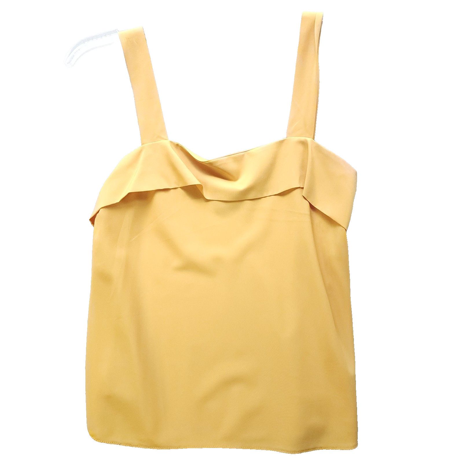 Other Lucie Ann II Satin Camisole Mustard Yellow Vintage Size 2 Size XS / US 0-2 / IT 36-38 - 1 Thumbnail