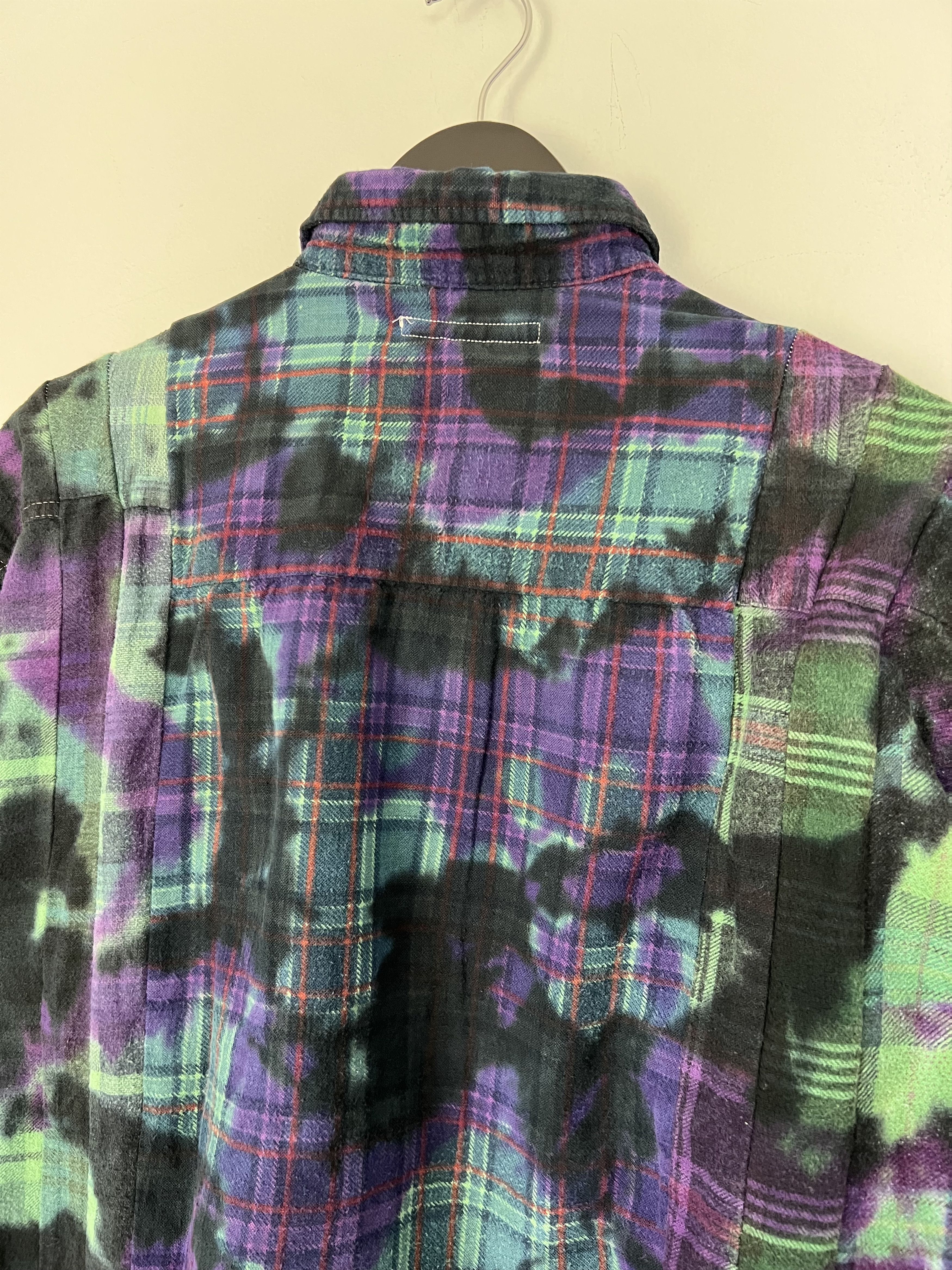 Needles Needles Rebuild 7 Cuts Flannel in Tie Dye Size US M / EU 48-50 / 2 - 6 Thumbnail
