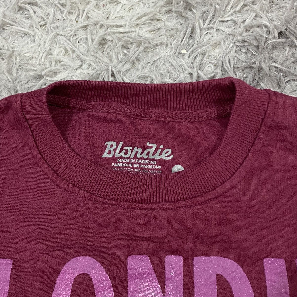 Band Tees × Vintage Sweatshirt blondie rock band Size US L / EU 52-54 / 3 - 3 Thumbnail