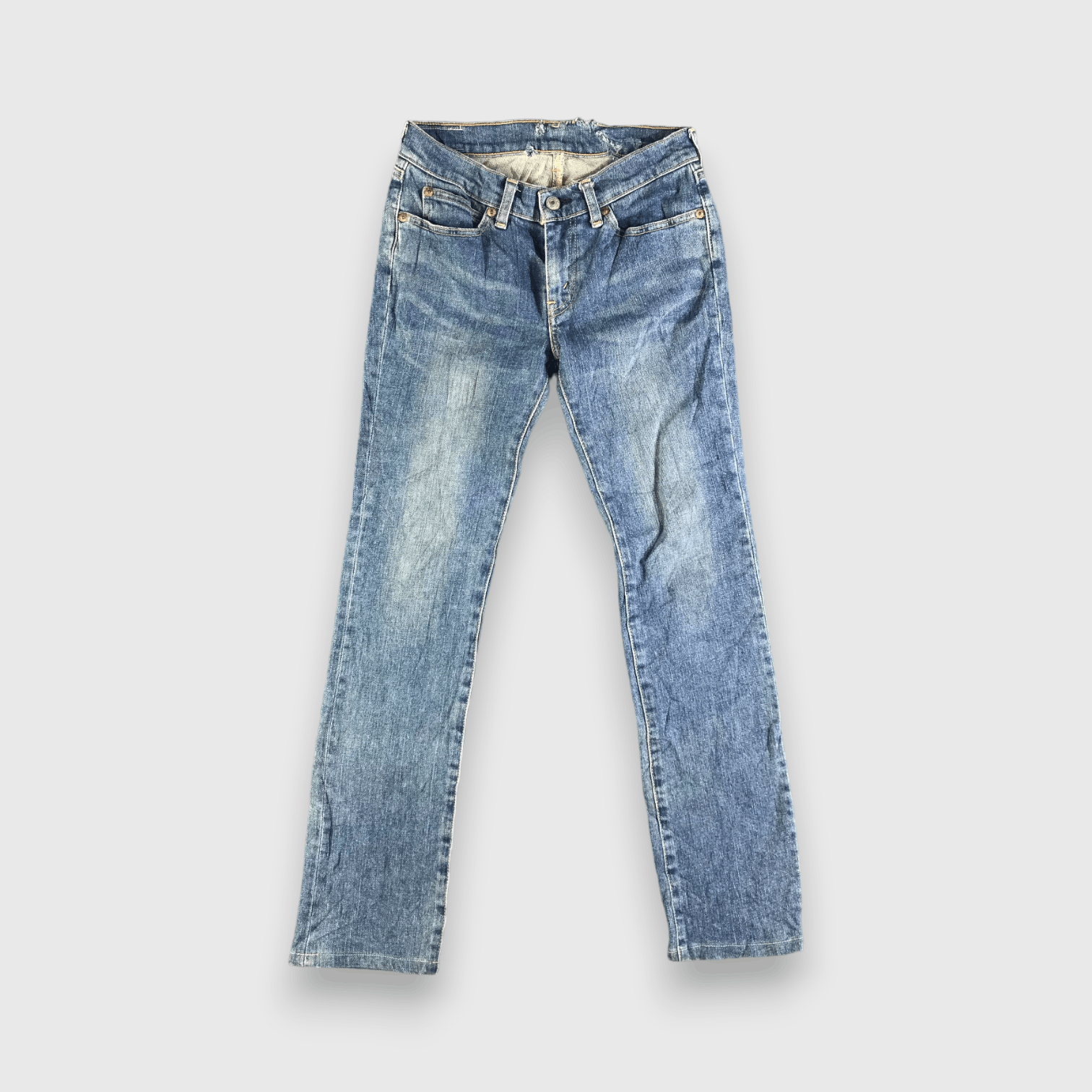 Vintage Blue Wash Levis 522 Jeans-J3897