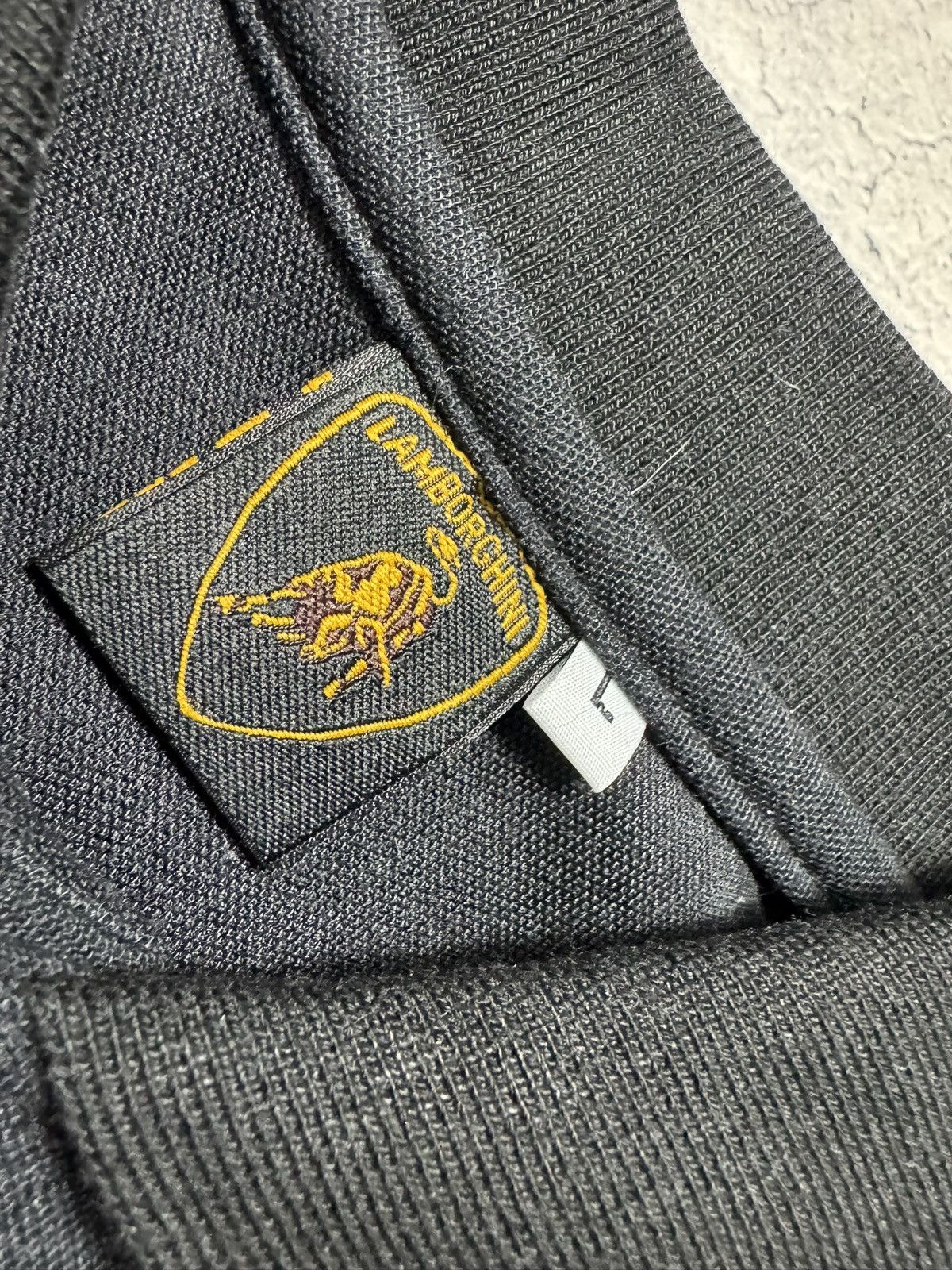 Lamborghini Lamborghini Racing Vintage Polo Shirt Black Size L Size US L / EU 52-54 / 3 - 7 Thumbnail