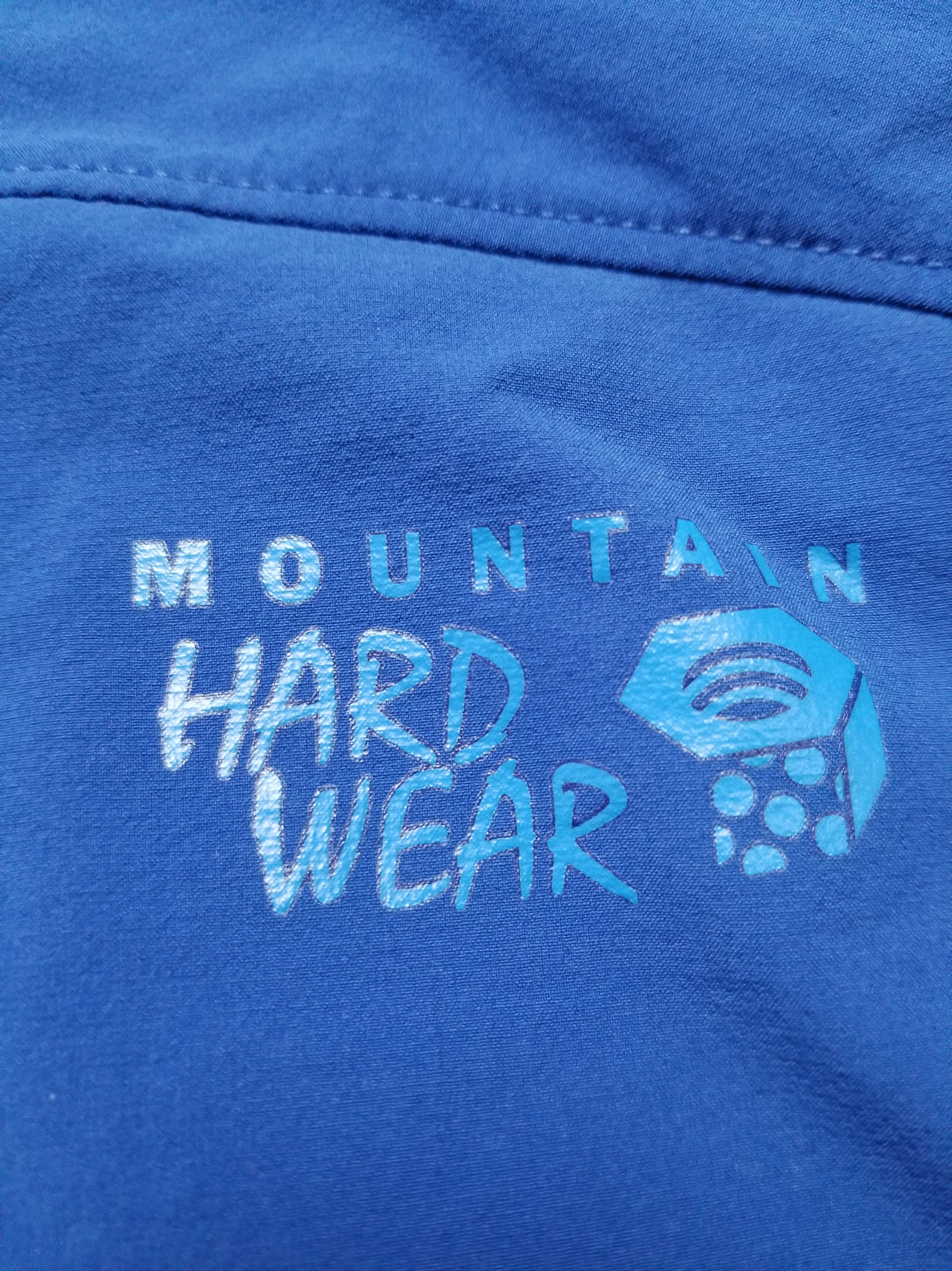 Mountain Equipment Company Mountain Hardwear Lightweight Blue Softshell Packable Jacket Size US L / EU 52-54 / 3 - 10 Thumbnail