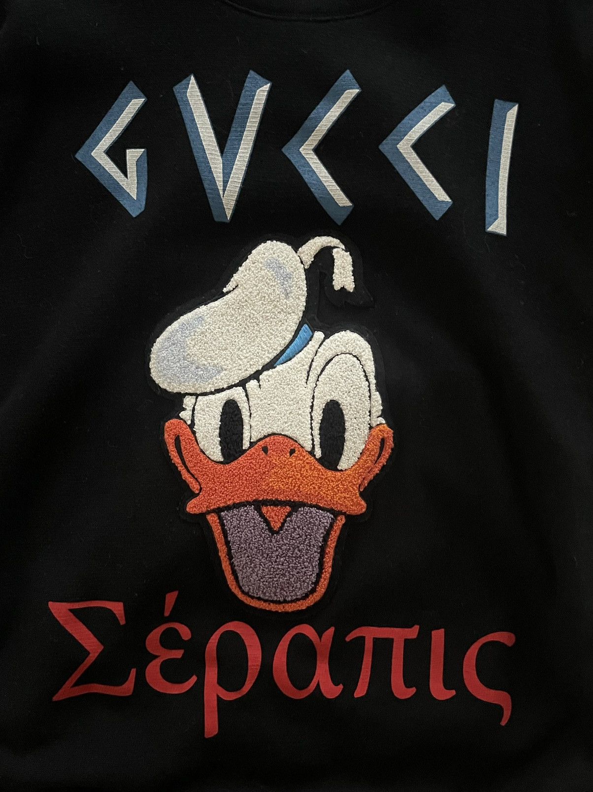 Gucci Gucci Donald Duck Sweatshirt Size US XXL / EU 58 / 5 - 2 Thumbnail