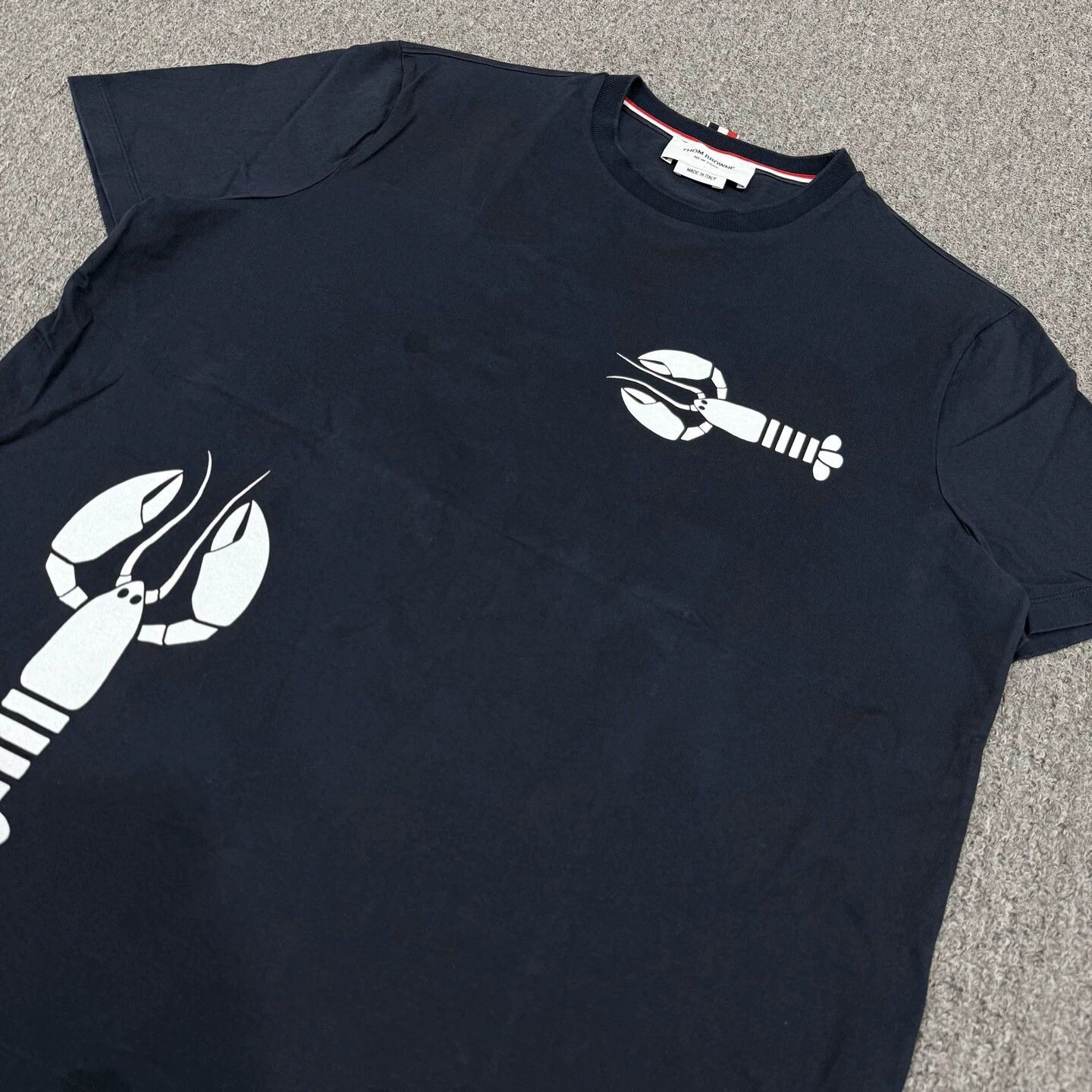 Thom Browne Thom Browne Navy Lobster Print Short Sleeve 2 99% Size US M / EU 48-50 / 2 - 3 Thumbnail