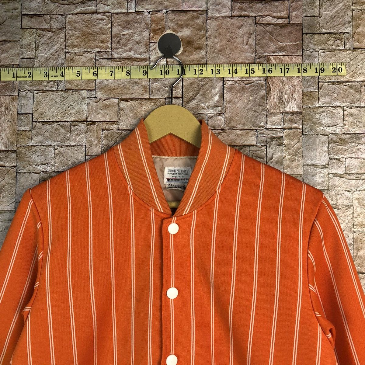 Descente Descente Orange Bombers varsity Jacket #A831 Size US S / EU 44-46 / 1 - 4 Thumbnail