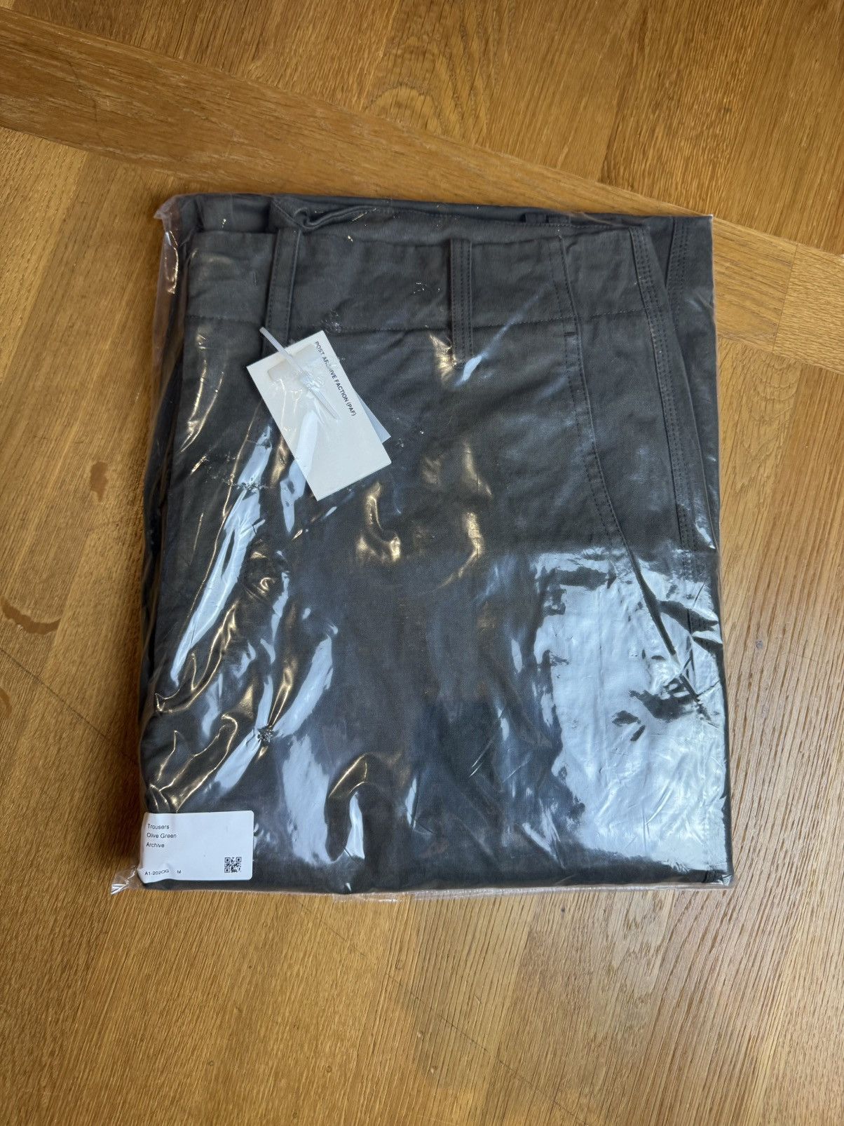POST ARCHIVE FACTION (PAF) Post Archive Faction Trousers Olive Green Size US 32 / EU 48 - 2 Thumbnail