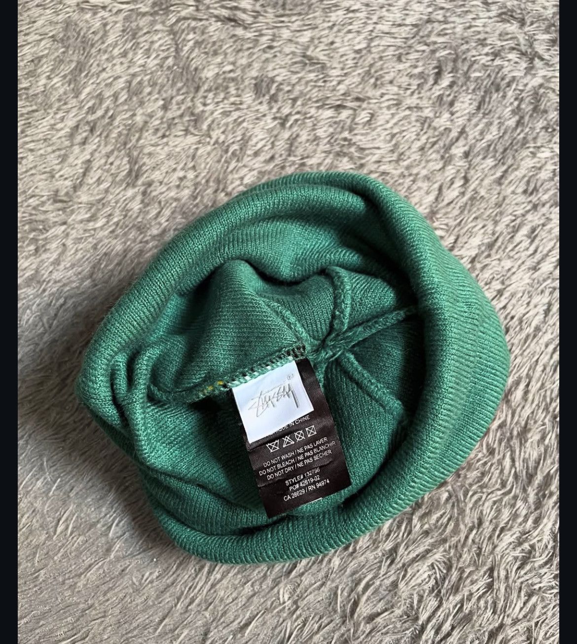 Stussy 2000s Stussy Beanie Hat Size ONE SIZE - 3 Thumbnail