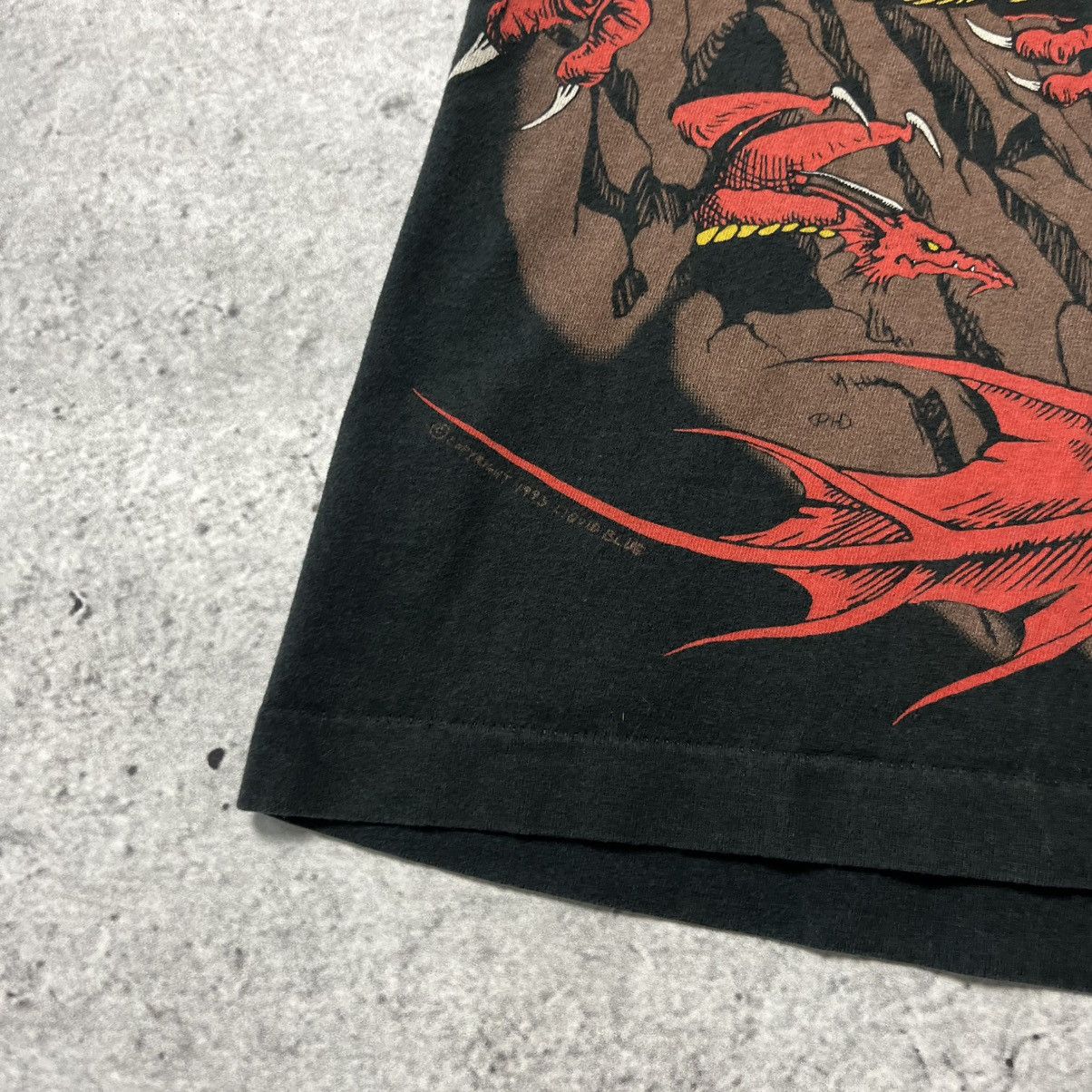 Liquid Blue Vintage Liquid Blue dragon tee single stitch 90s usa Size US XL / EU 56 / 4 - 4 Thumbnail