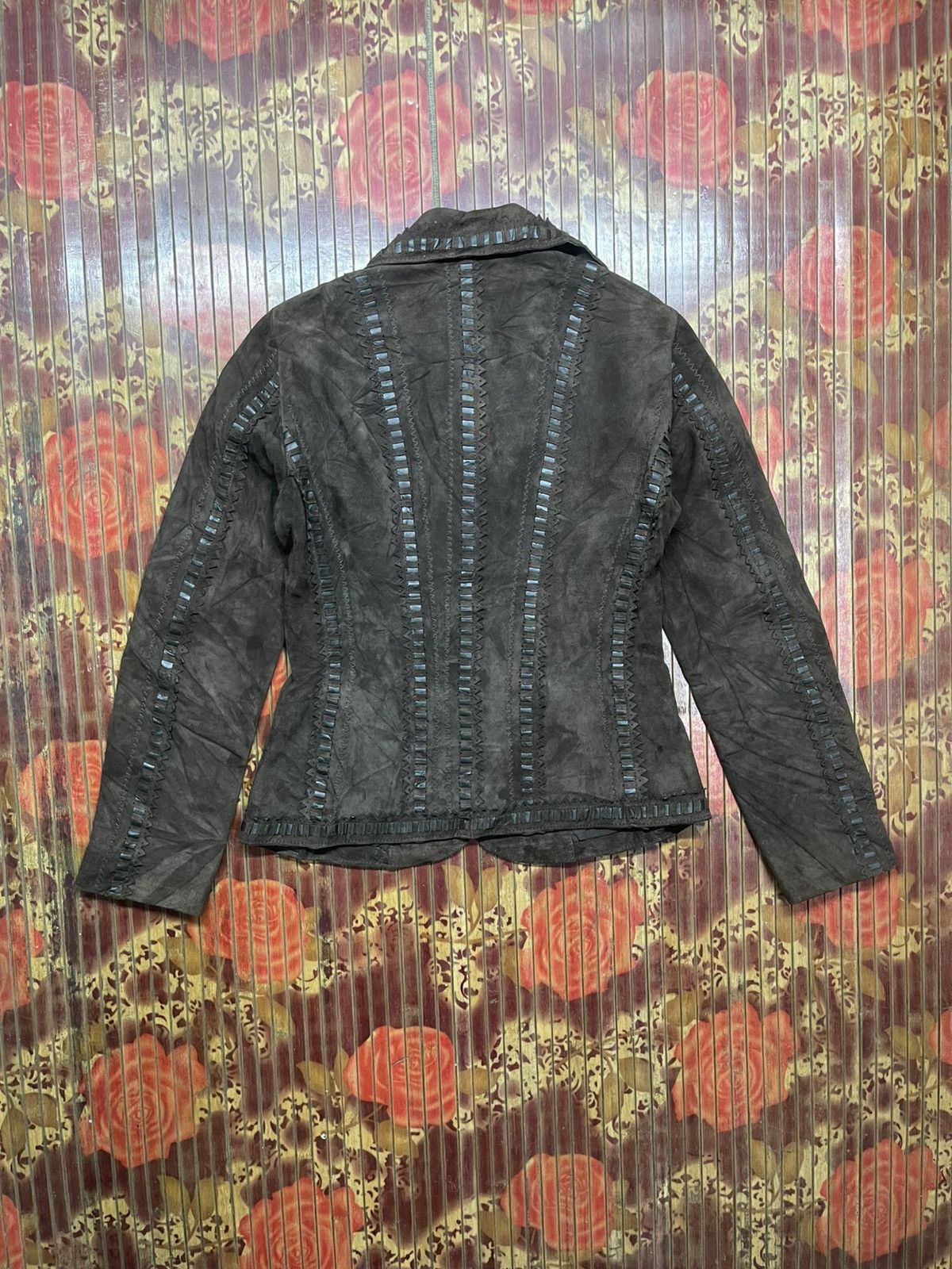 Moschino Leather Blazer Moschino Cheap And Chic Size M / US 6-8 / IT 42-44 - 2 Thumbnail